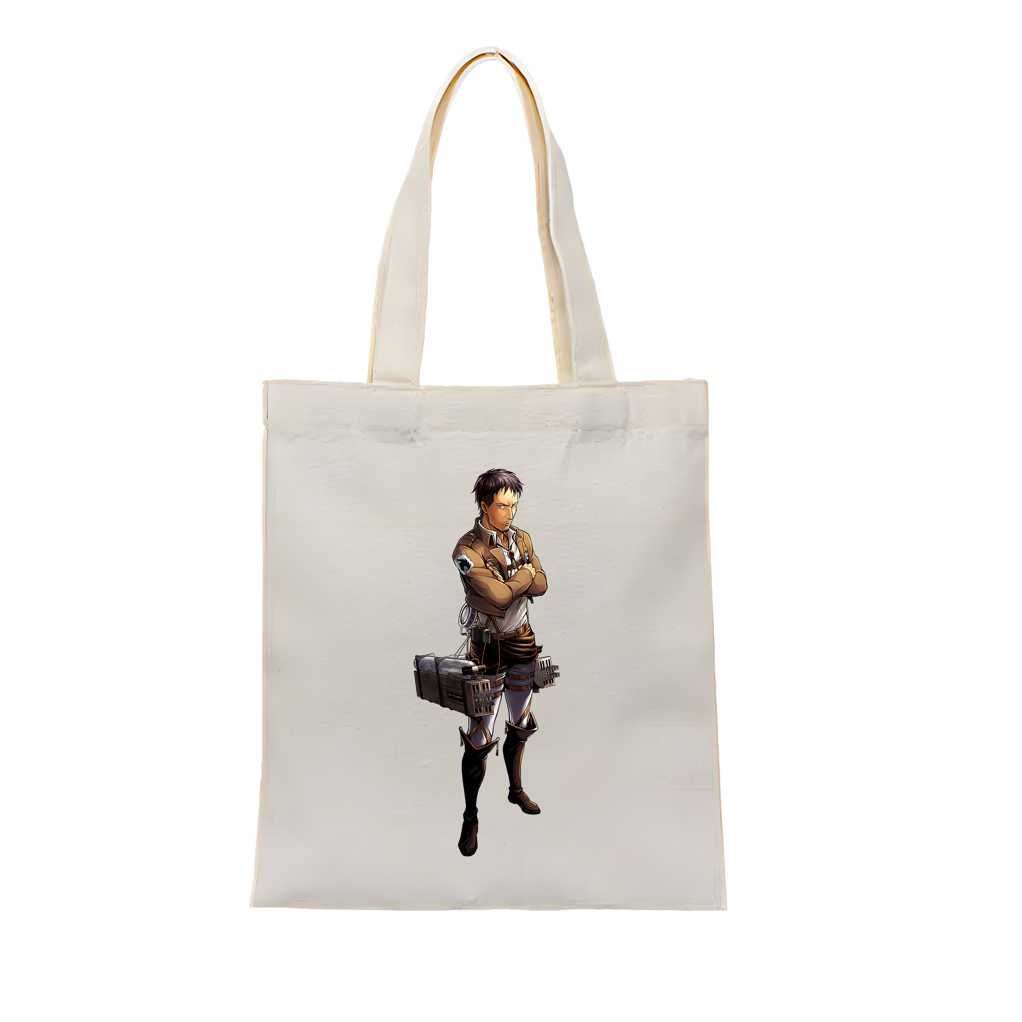 （画像用） 進撃の巨人 Attack on Titan 縦型キャンバス生地手提げバッグ　トートバッグ