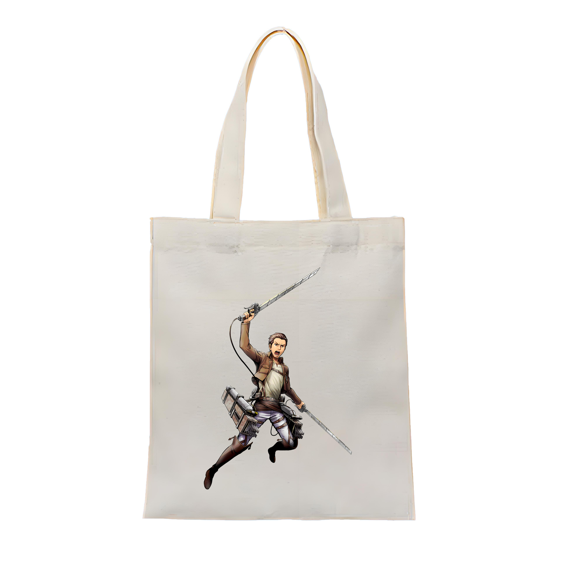 （画像用） 進撃の巨人 Attack on Titan 縦型キャンバス生地手提げバッグ　トートバッグ