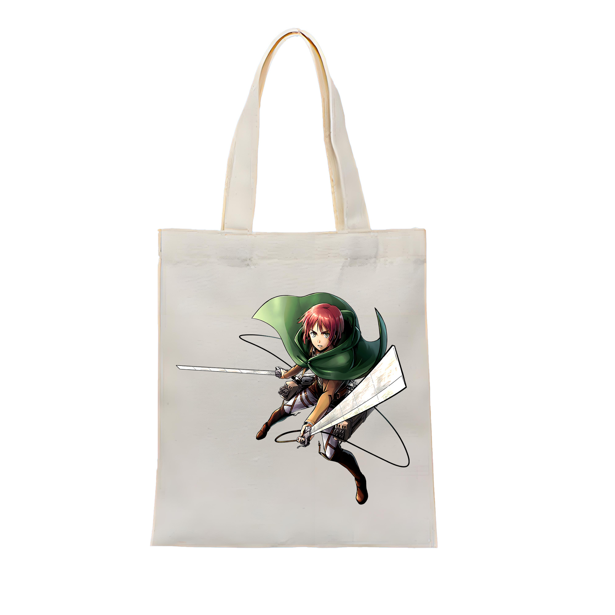 （画像用） 進撃の巨人 Attack on Titan 縦型キャンバス生地手提げバッグ　トートバッグ