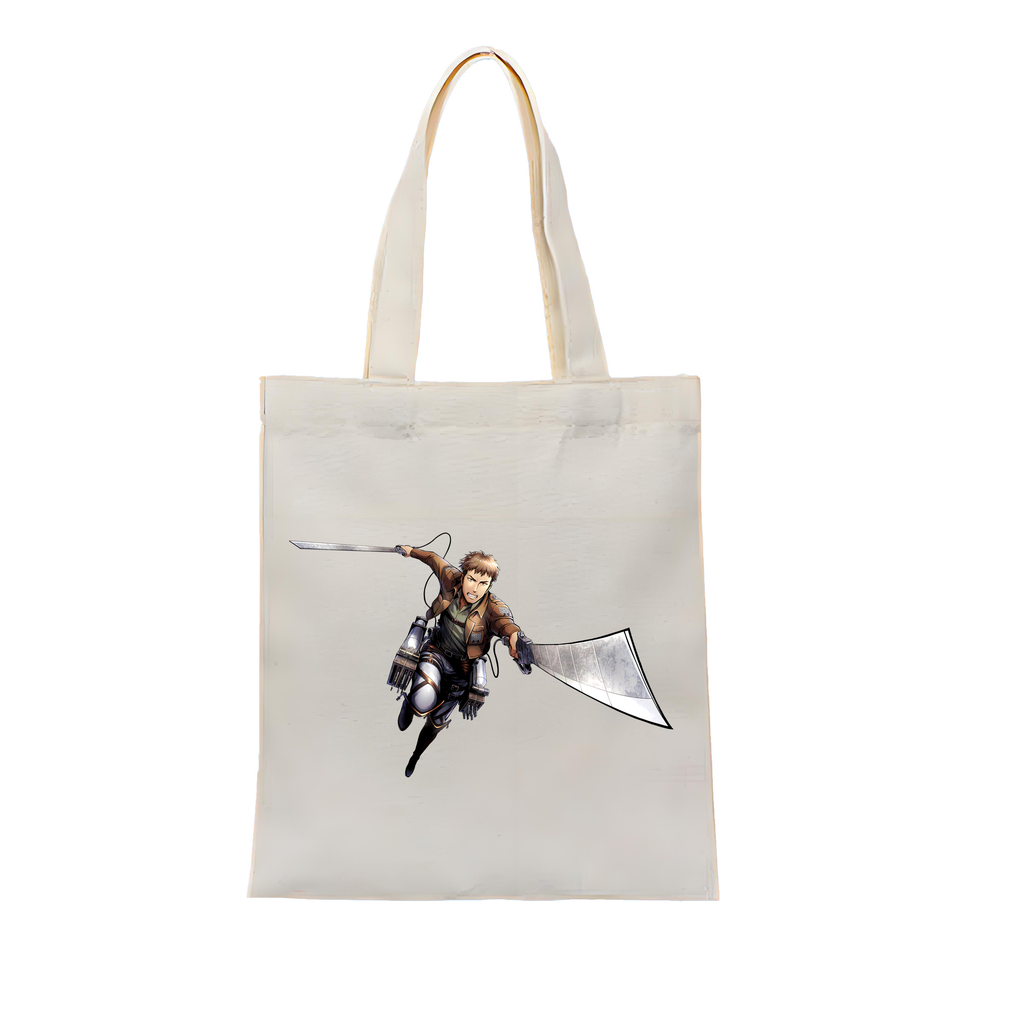 （画像用） 進撃の巨人 Attack on Titan 縦型キャンバス生地手提げバッグ　トートバッグ