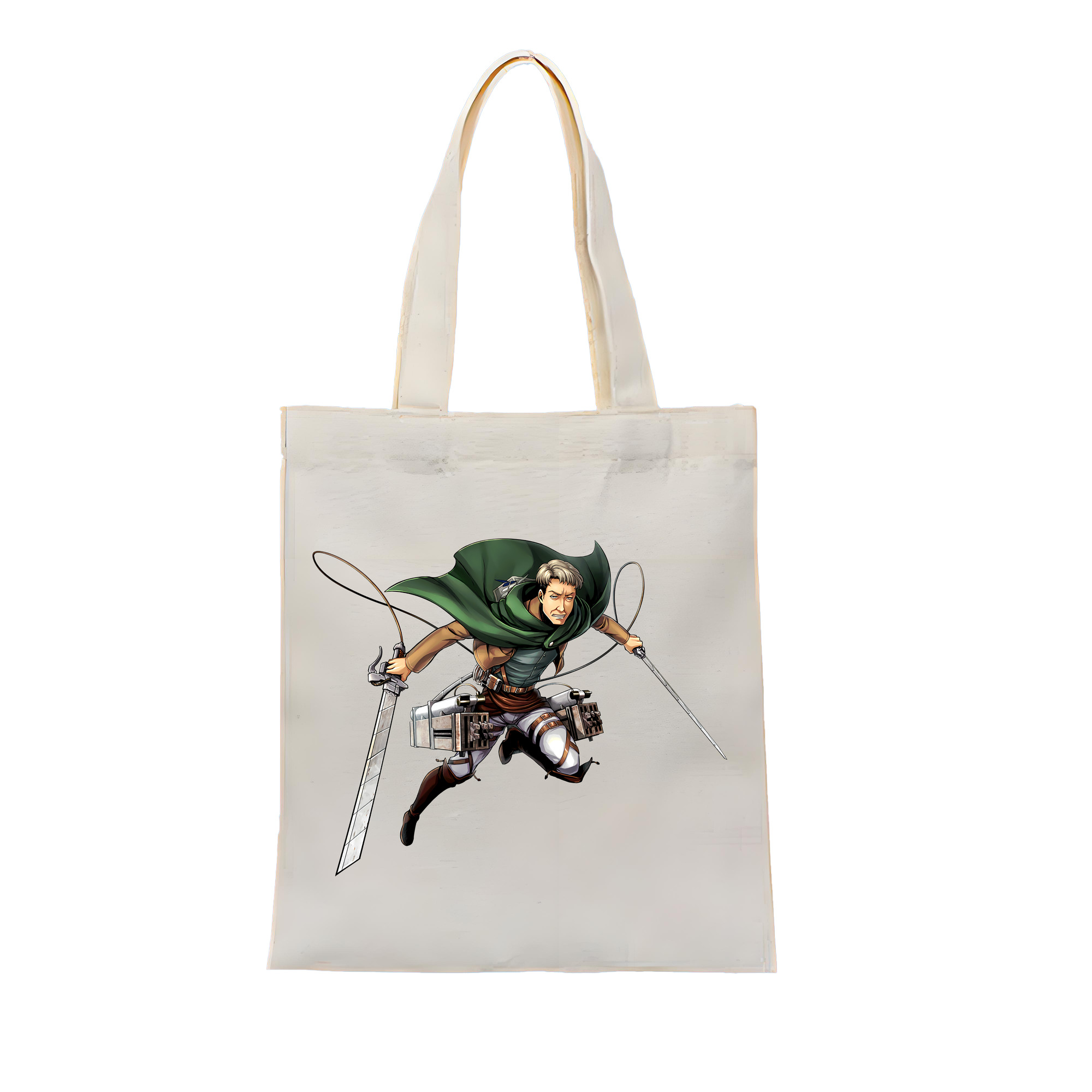 （画像用） 進撃の巨人 Attack on Titan 縦型キャンバス生地手提げバッグ　トートバッグ