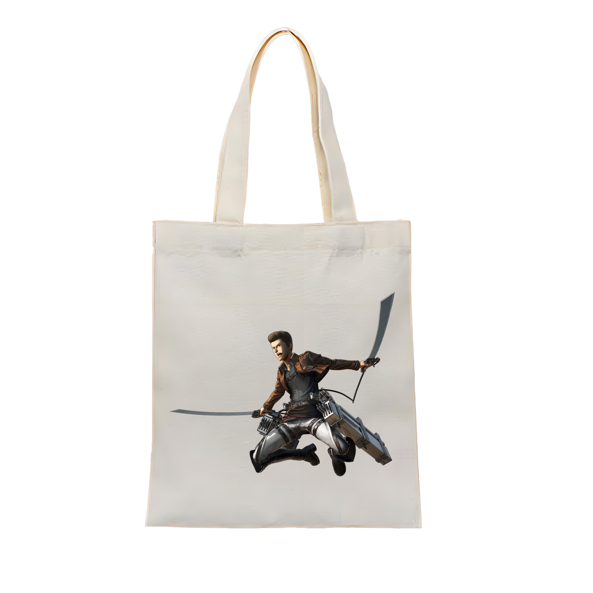 （画像用） 進撃の巨人 Attack on Titan 縦型キャンバス生地手提げバッグ　トートバッグ