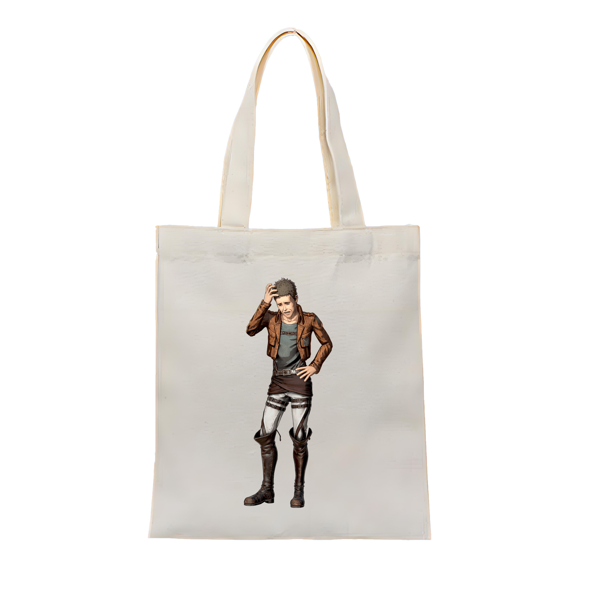 （画像用） 進撃の巨人 Attack on Titan 縦型キャンバス生地手提げバッグ　トートバッグ