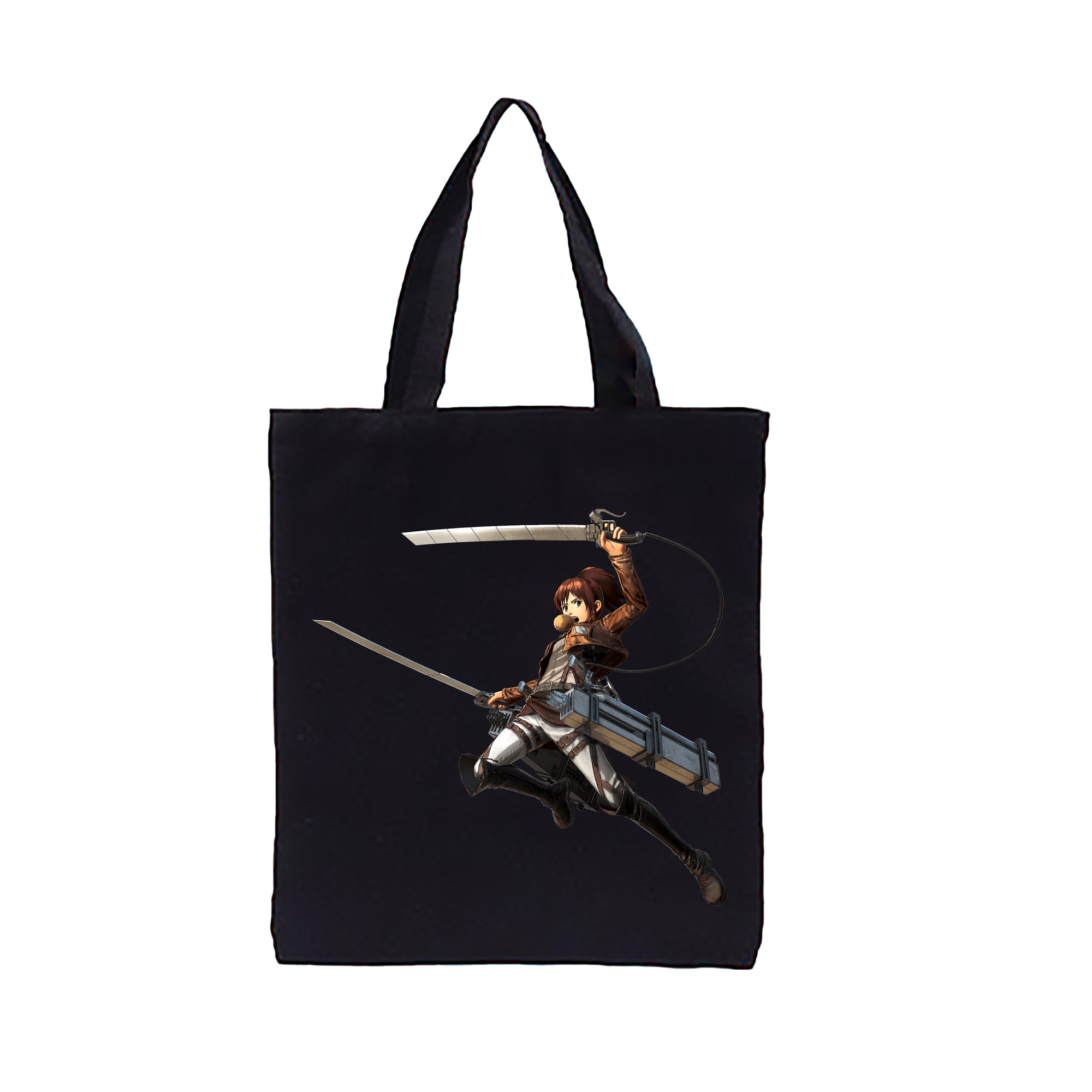 （画像用） 進撃の巨人 サシャ·ブラウス Attack on Titan Sasha Blaus 縦型キャンバス生地手提げバッグ　トートバッグ