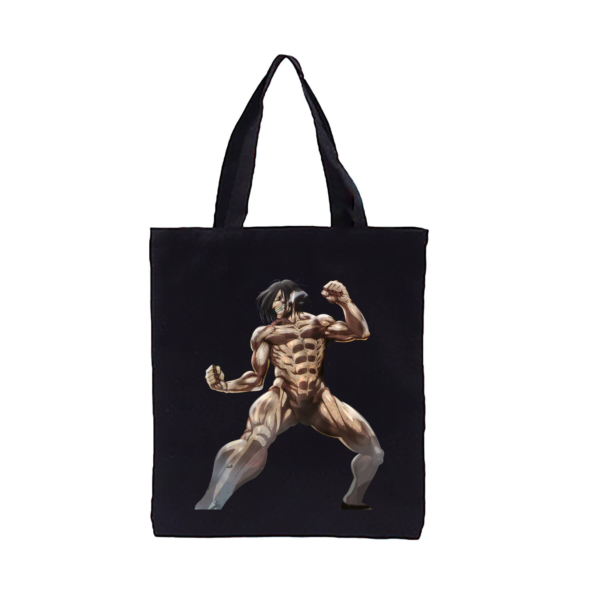 （画像用） 進撃の巨人 Attack on Titan 縦型キャンバス生地手提げバッグ　トートバッグ