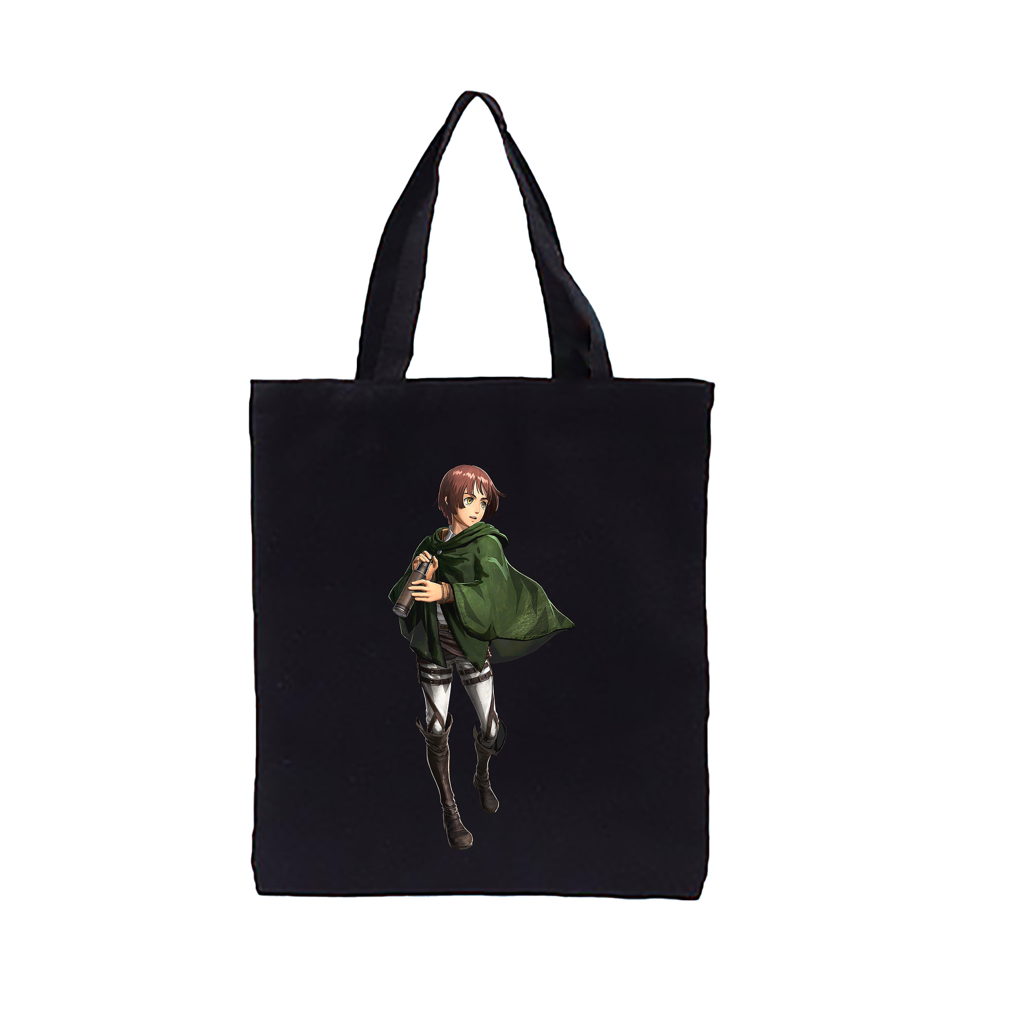 （画像用） 進撃の巨人 Attack on Titan 縦型キャンバス生地手提げバッグ　トートバッグ