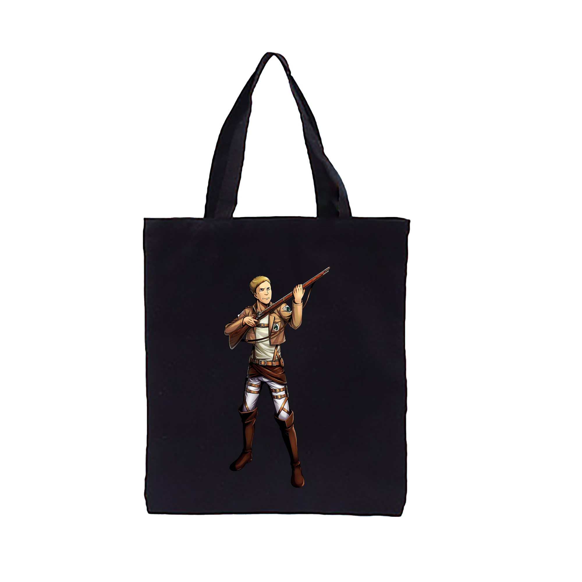 （画像用） 進撃の巨人 Attack on Titan 縦型キャンバス生地手提げバッグ　トートバッグ