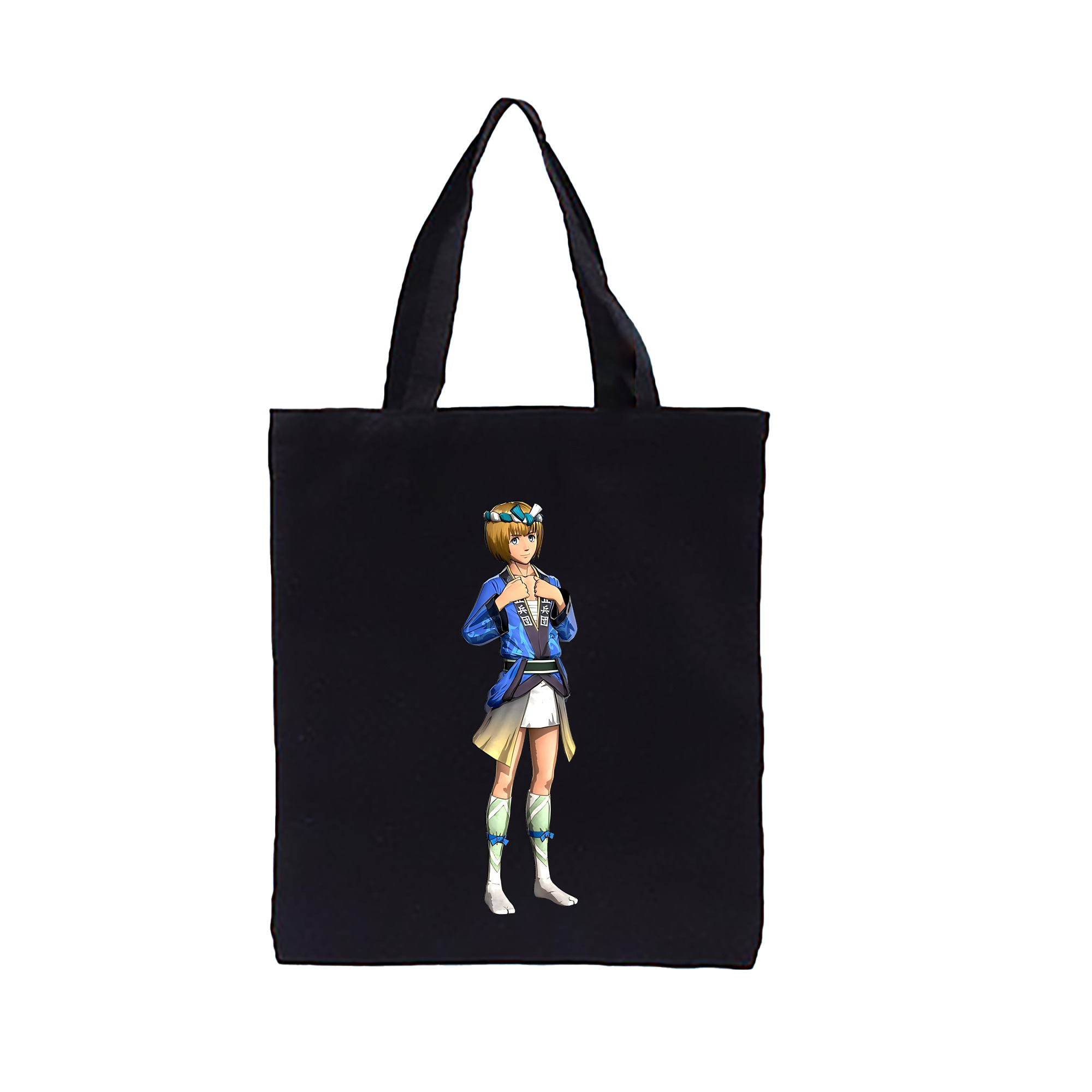 （画像用） 進撃の巨人 アルミン·アルレルト Attack on Titan Armin Arlert 縦型キャンバス生地手提げバッグ　トートバッグ