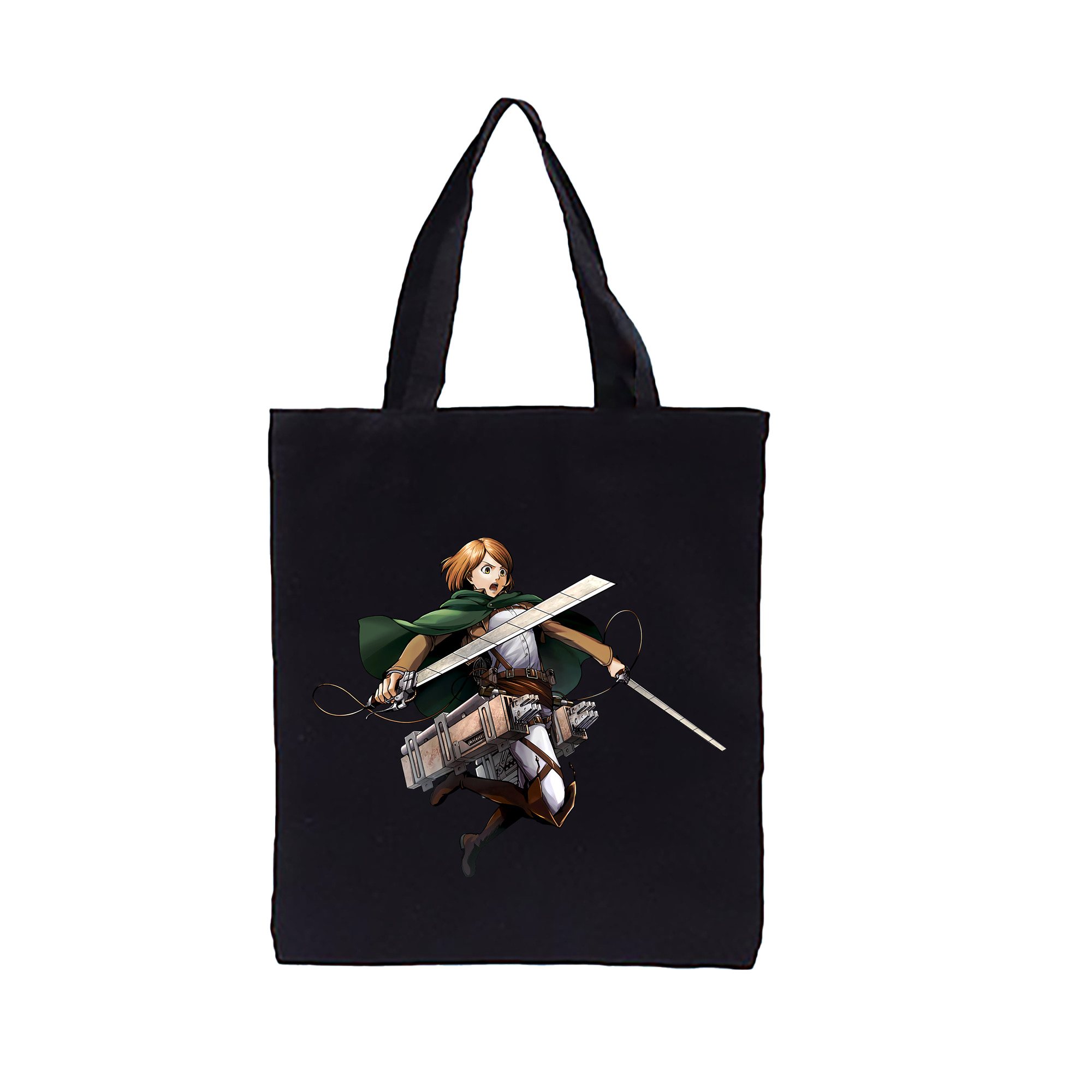（画像用） 進撃の巨人 ペトラ·ラル Attack on Titan Petra Rall 縦型キャンバス生地手提げバッグ　トートバッグ
