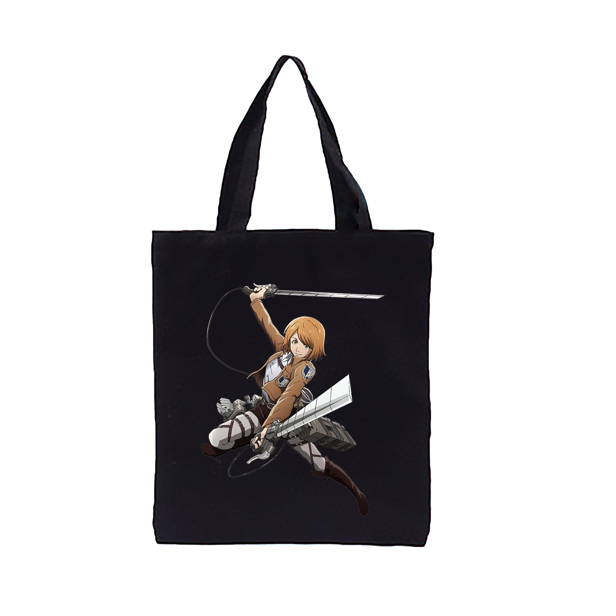 （画像用） 進撃の巨人 ペトラ·ラル Attack on Titan Petra Rall 縦型キャンバス生地手提げバッグ　トートバッグ
