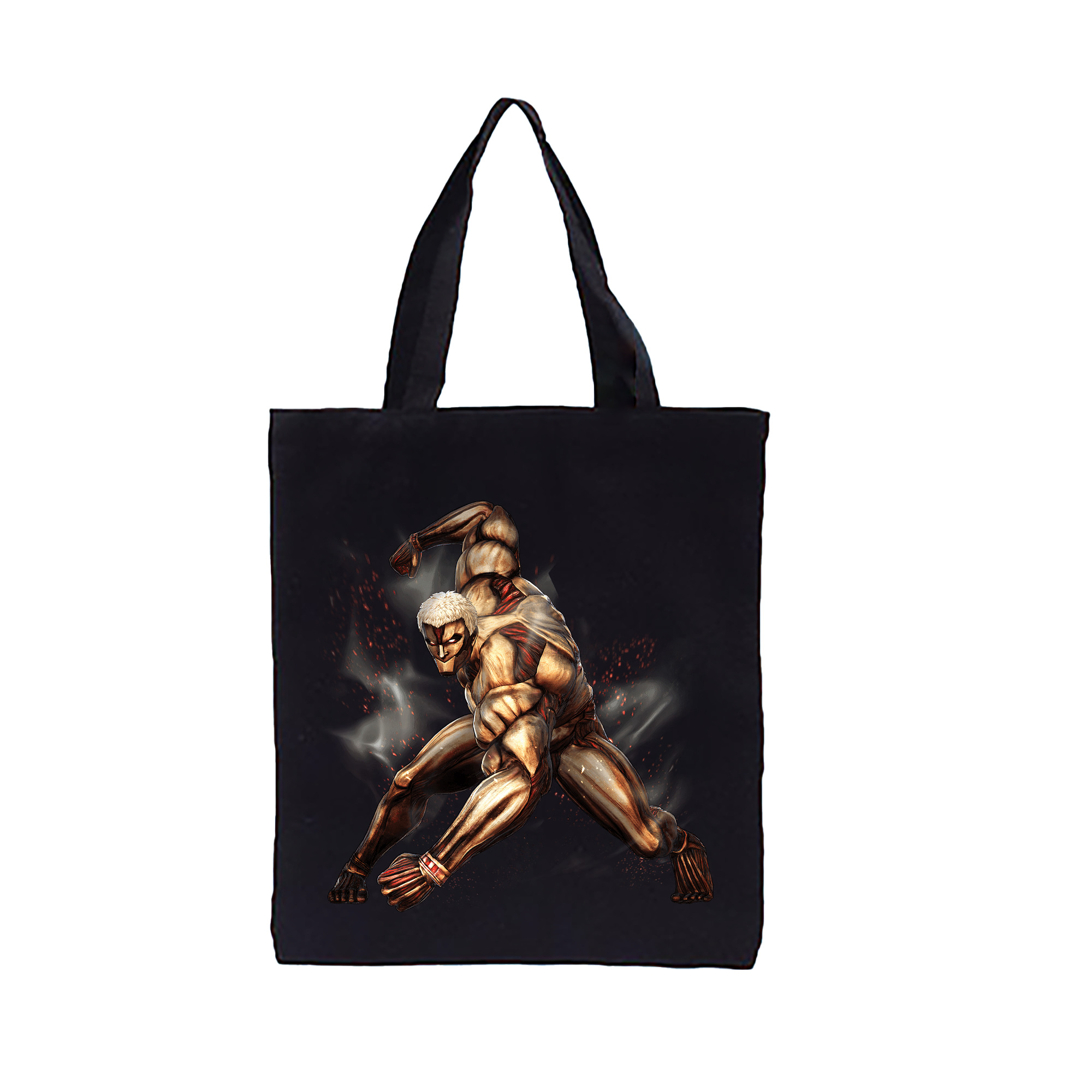 （画像用） 進撃の巨人 Attack on Titan 縦型キャンバス生地手提げバッグ　トートバッグ