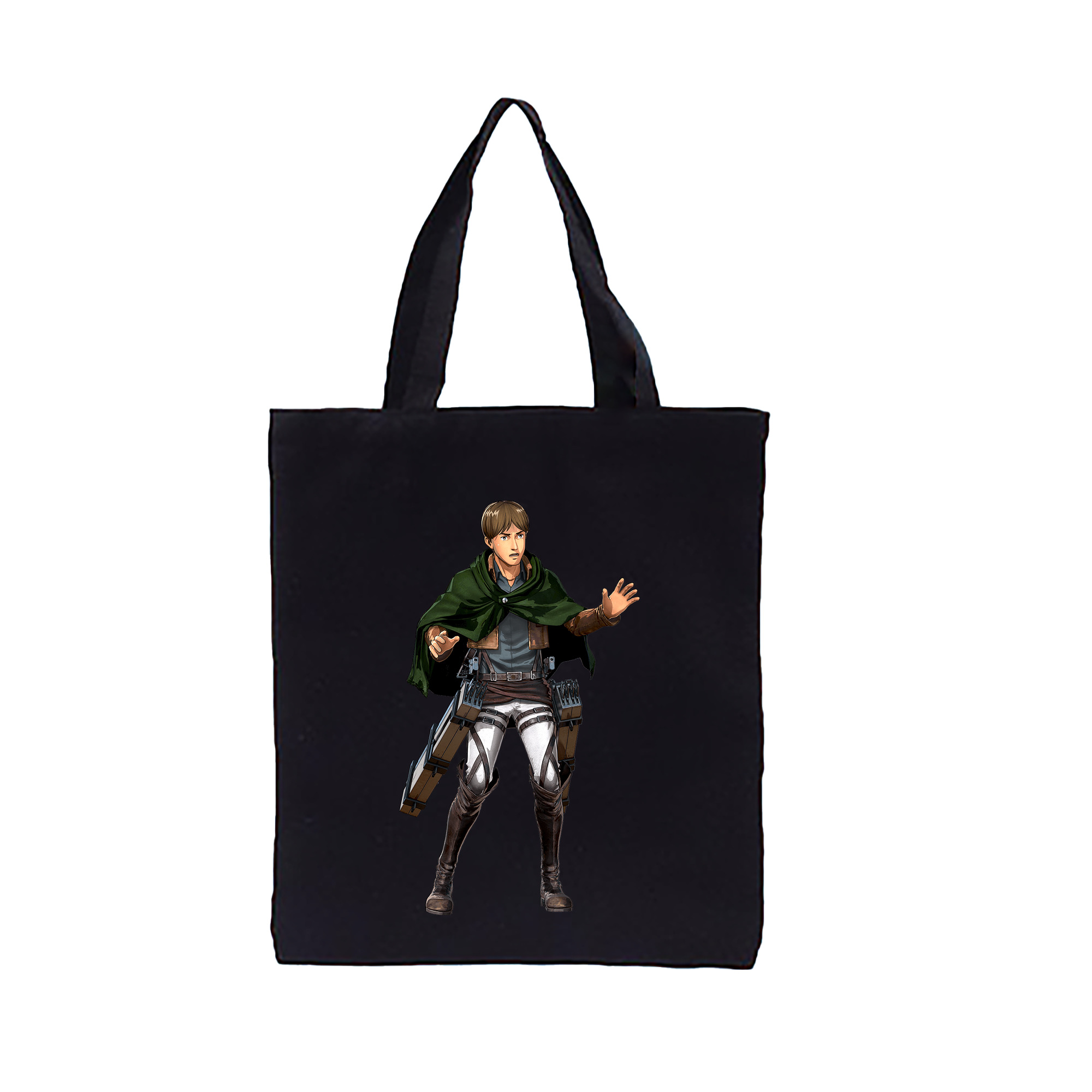 （画像用） 進撃の巨人 Attack on Titan 縦型キャンバス生地手提げバッグ　トートバッグ