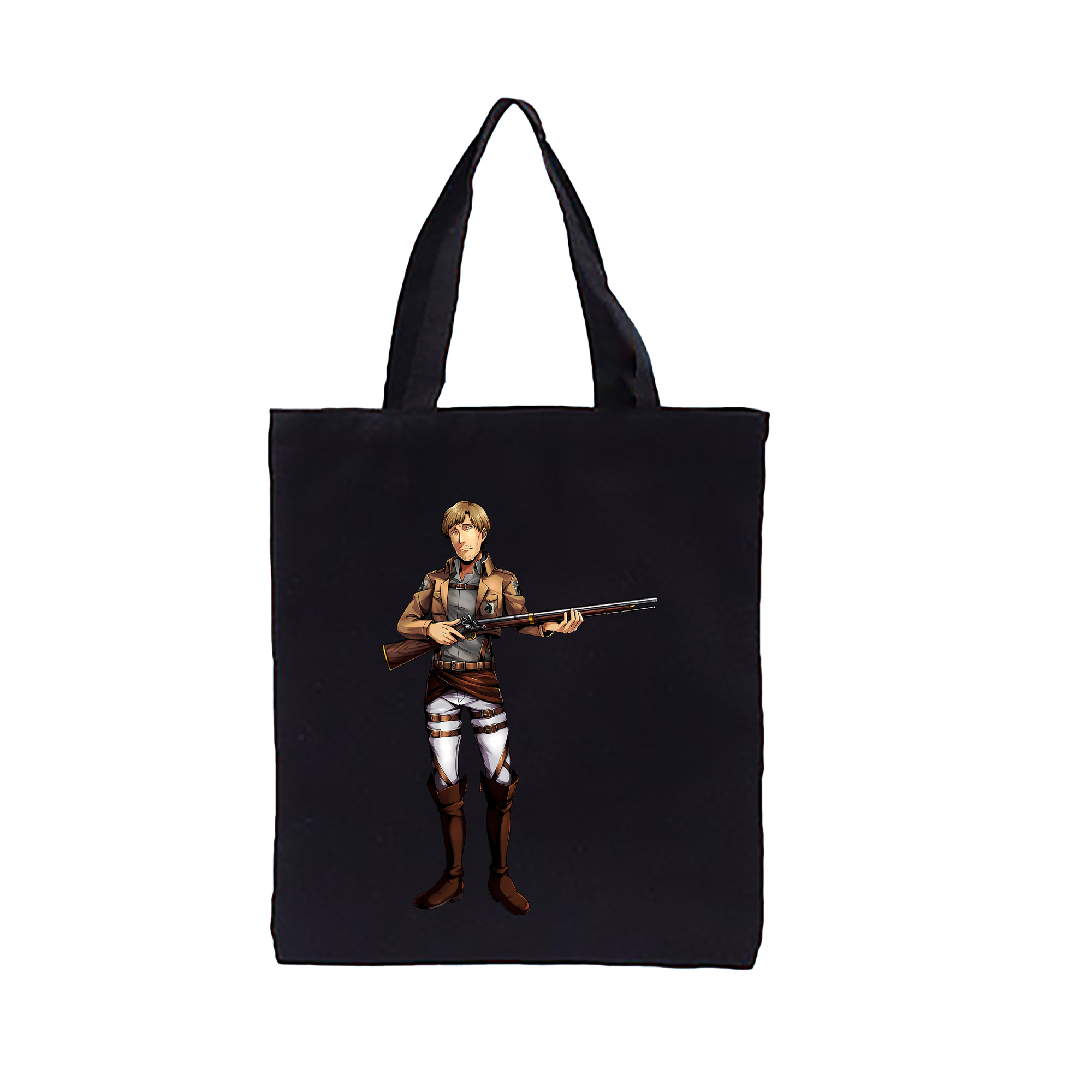 （画像用） 進撃の巨人 Attack on Titan 縦型キャンバス生地手提げバッグ　トートバッグ