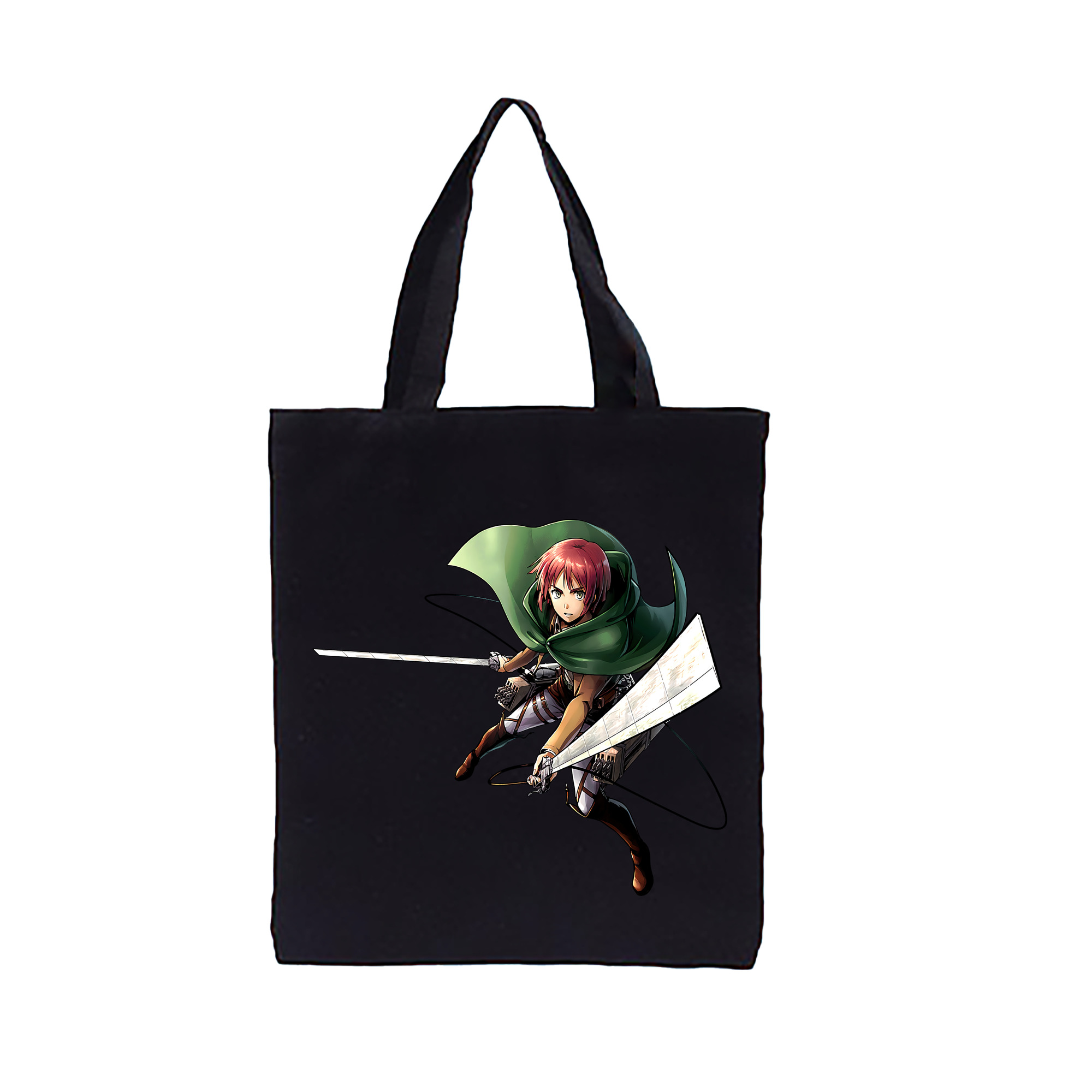 （画像用） 進撃の巨人 Attack on Titan 縦型キャンバス生地手提げバッグ　トートバッグ