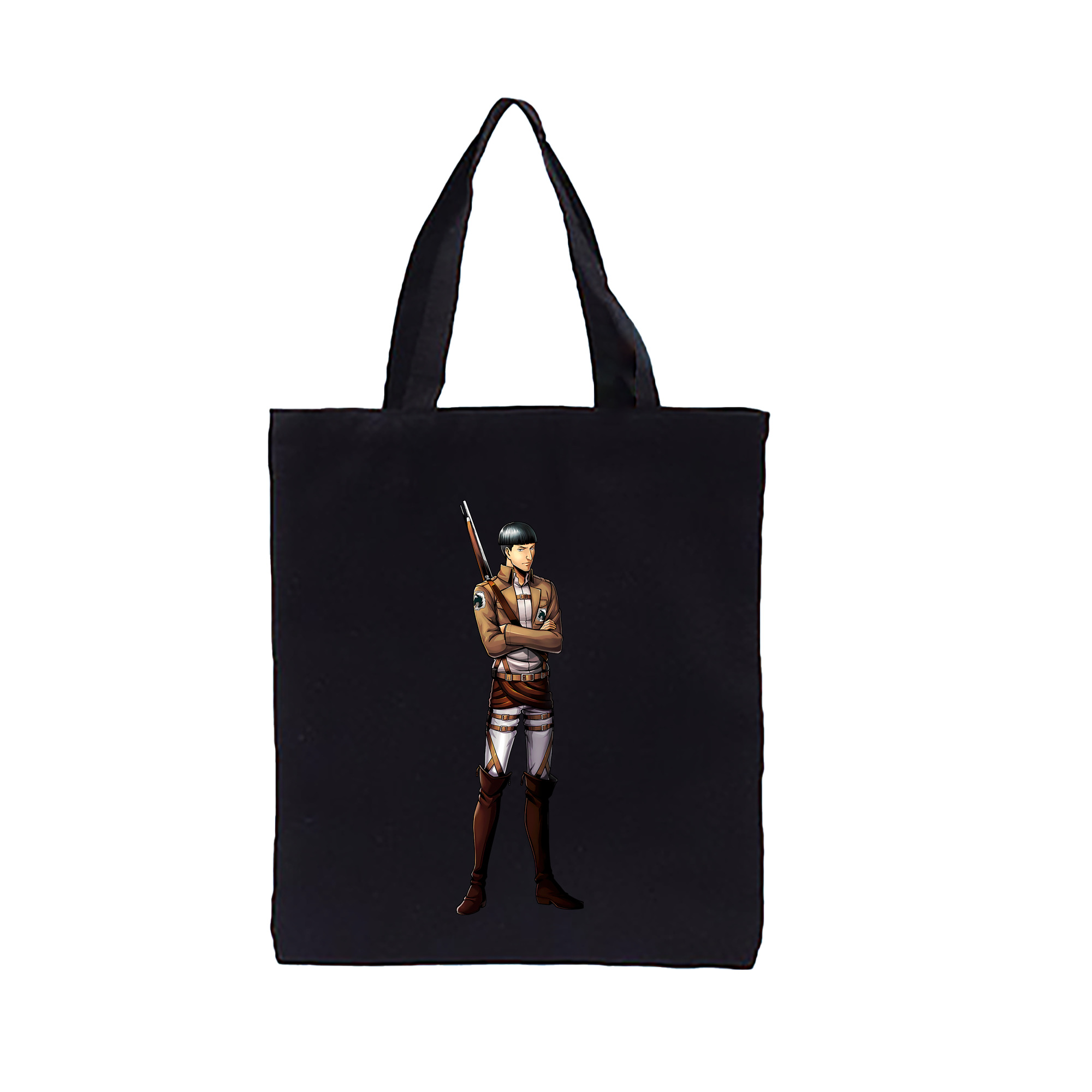 （画像用） 進撃の巨人 Attack on Titan 縦型キャンバス生地手提げバッグ　トートバッグ