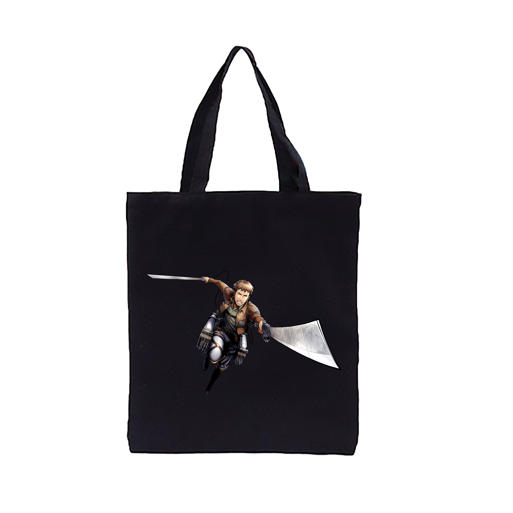 （画像用） 進撃の巨人 Attack on Titan 縦型キャンバス生地手提げバッグ　トートバッグ