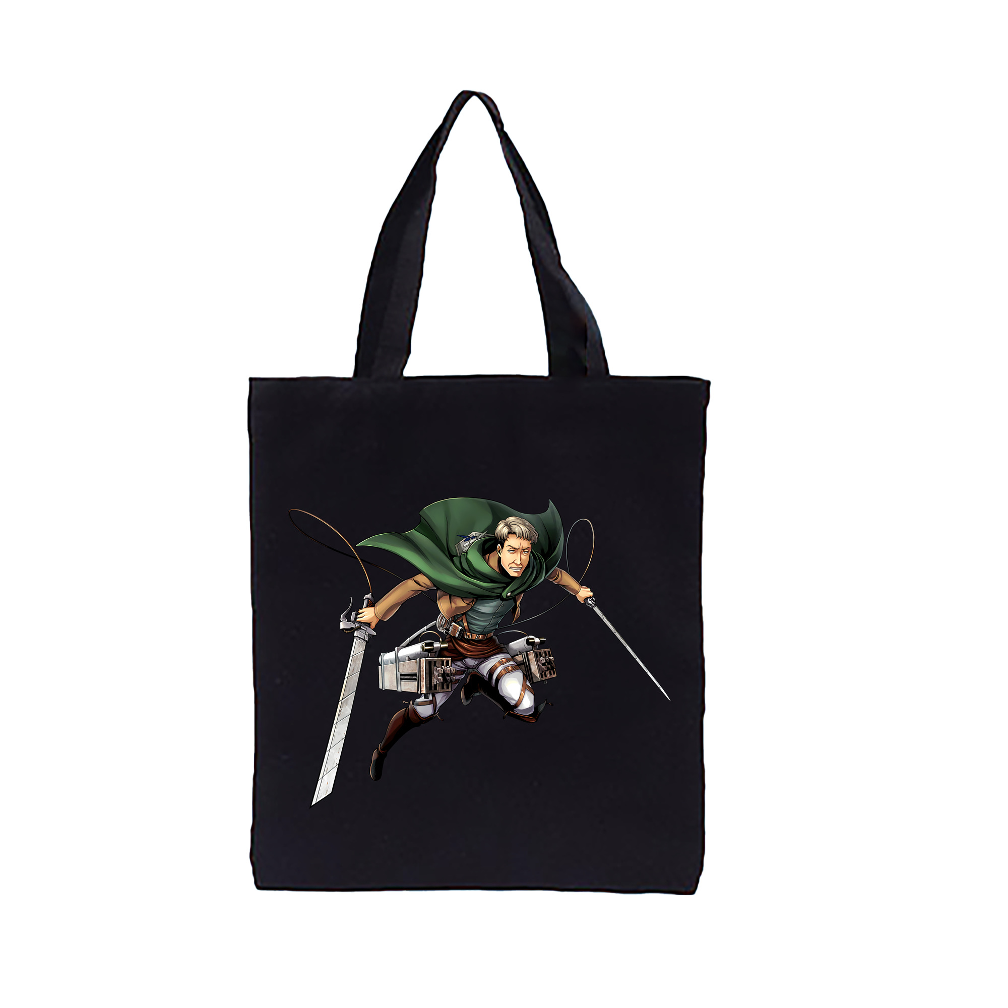 （画像用） 進撃の巨人 Attack on Titan 縦型キャンバス生地手提げバッグ　トートバッグ