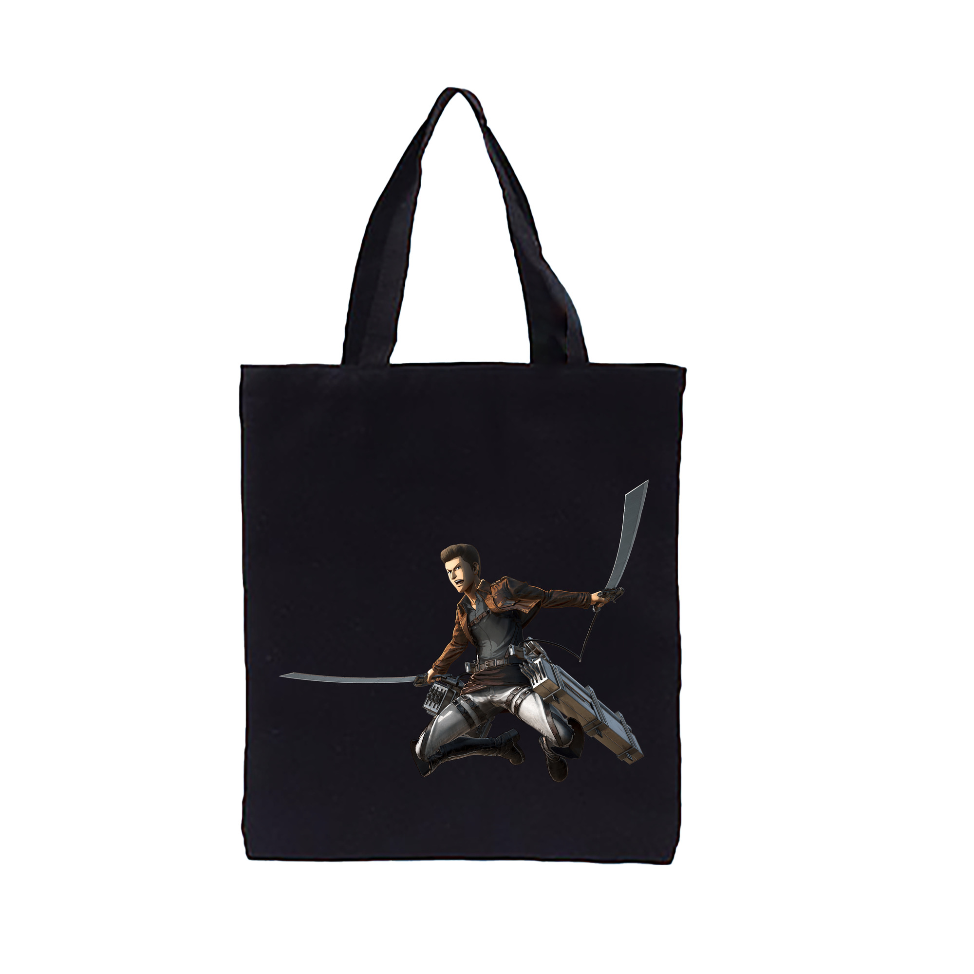 （画像用） 進撃の巨人 Attack on Titan 縦型キャンバス生地手提げバッグ　トートバッグ