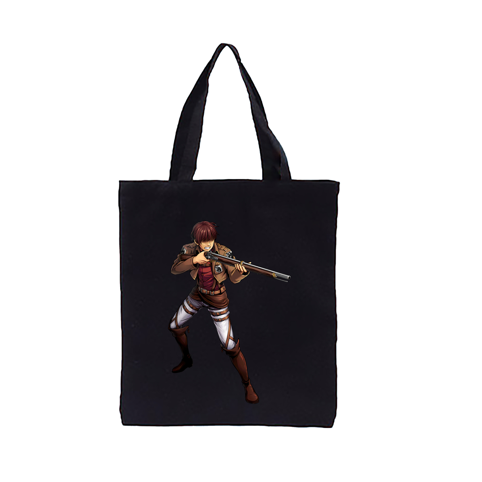 （画像用） 進撃の巨人 Attack on Titan 縦型キャンバス生地手提げバッグ　トートバッグ