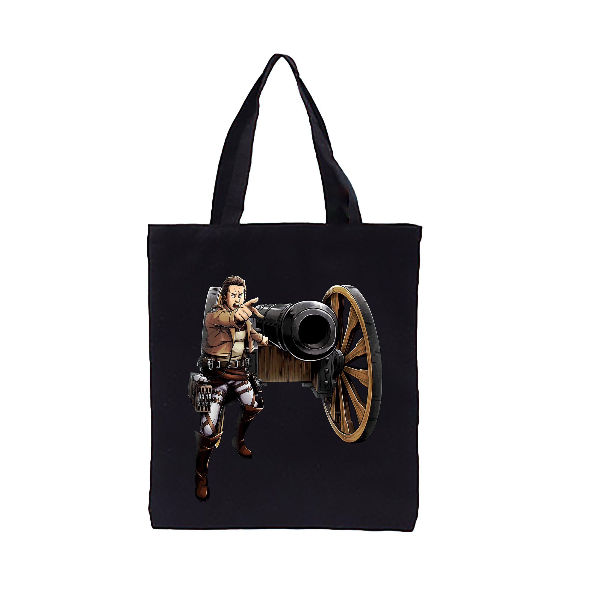 （画像用） 進撃の巨人 Attack on Titan 縦型キャンバス生地手提げバッグ　トートバッグ