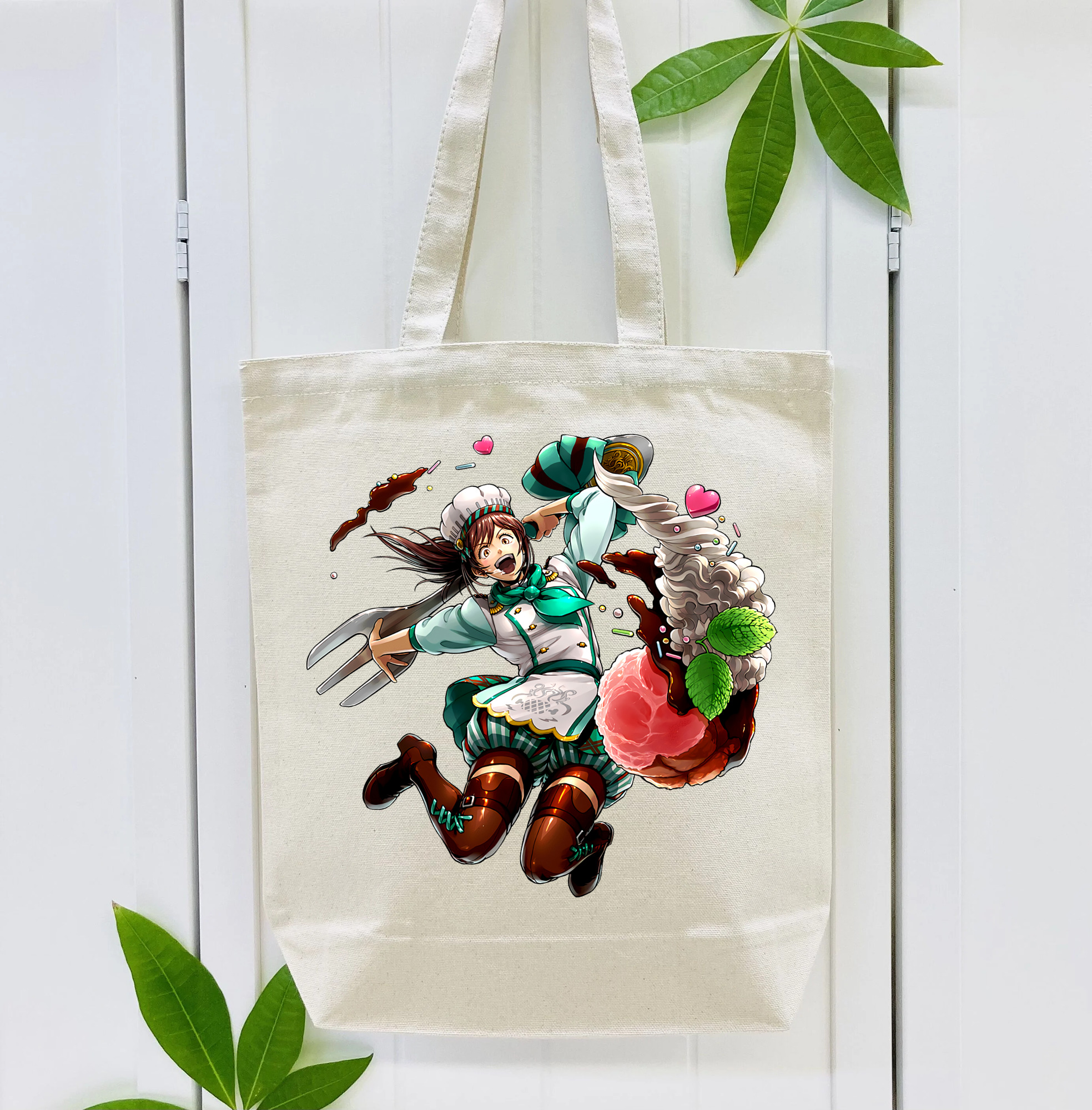 進撃の巨人 サシャ·ブラウス Attack on Titan Sasha Blaus 縦型キャンバス生地手提げバッグ　トートバッグ