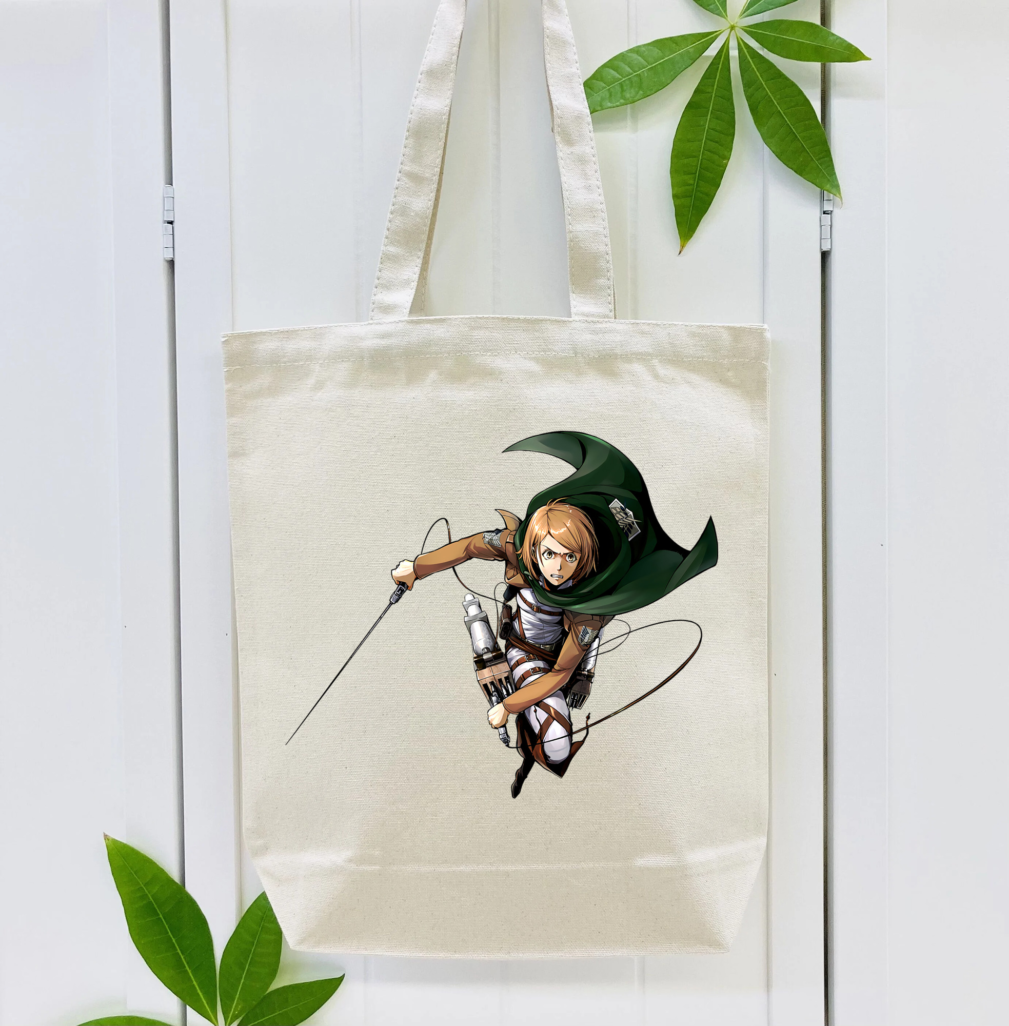 進撃の巨人 ペトラ·ラル Attack on Titan Petra Rall 縦型キャンバス生地手提げバッグ　トートバッグ