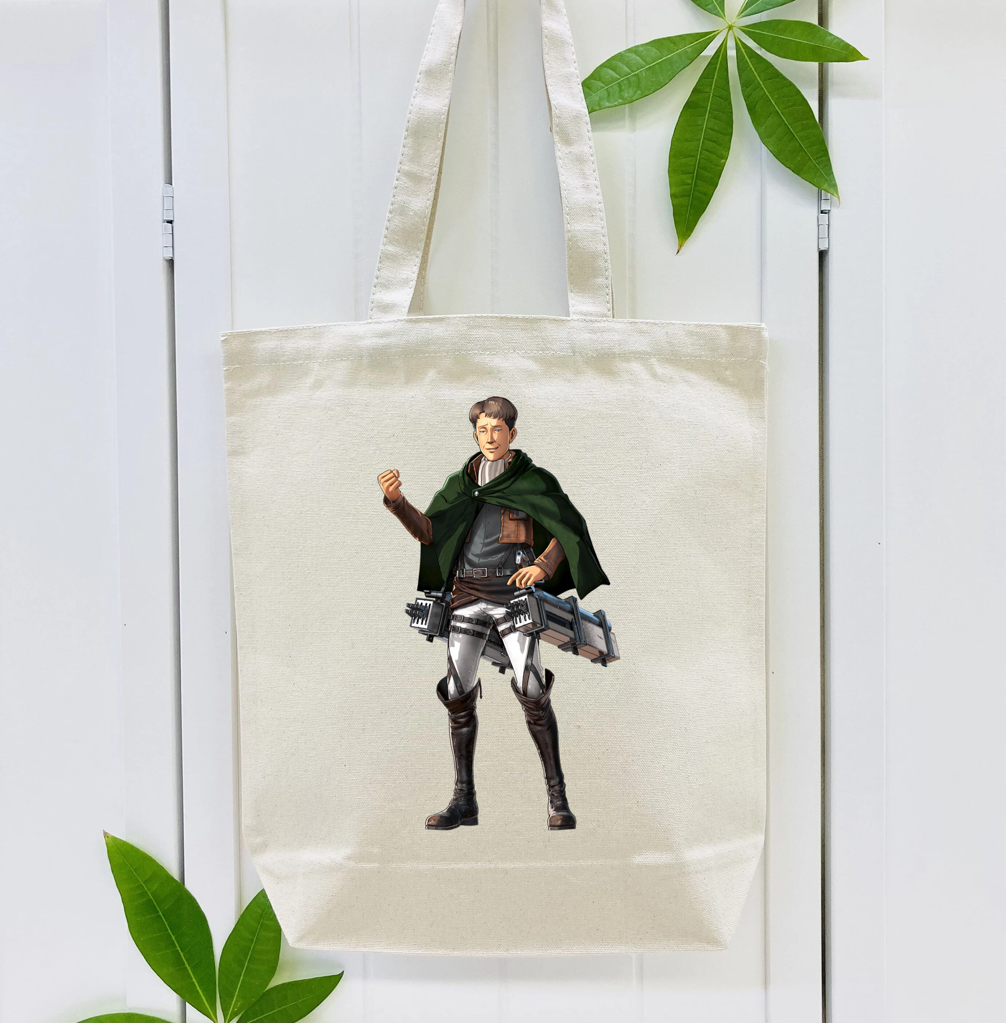 進撃の巨人 Attack on Titan 縦型キャンバス生地手提げバッグ　トートバッグ