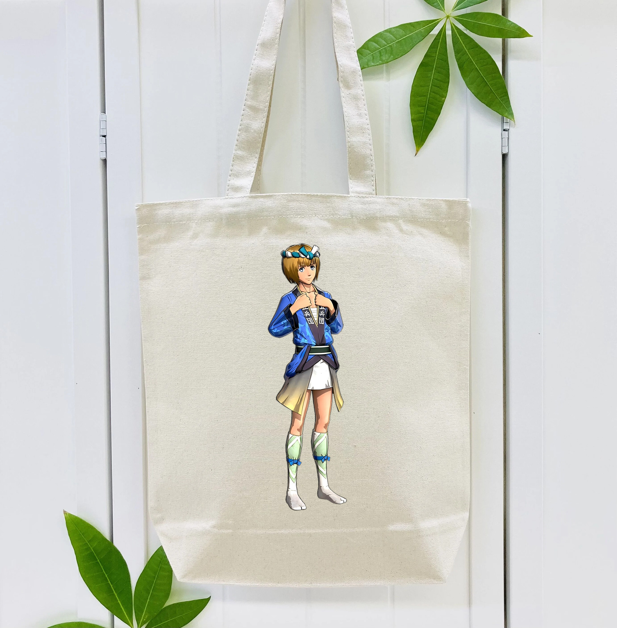 進撃の巨人 アルミン·アルレルト Attack on Titan Armin Arlert 縦型キャンバス生地手提げバッグ　トートバッグ