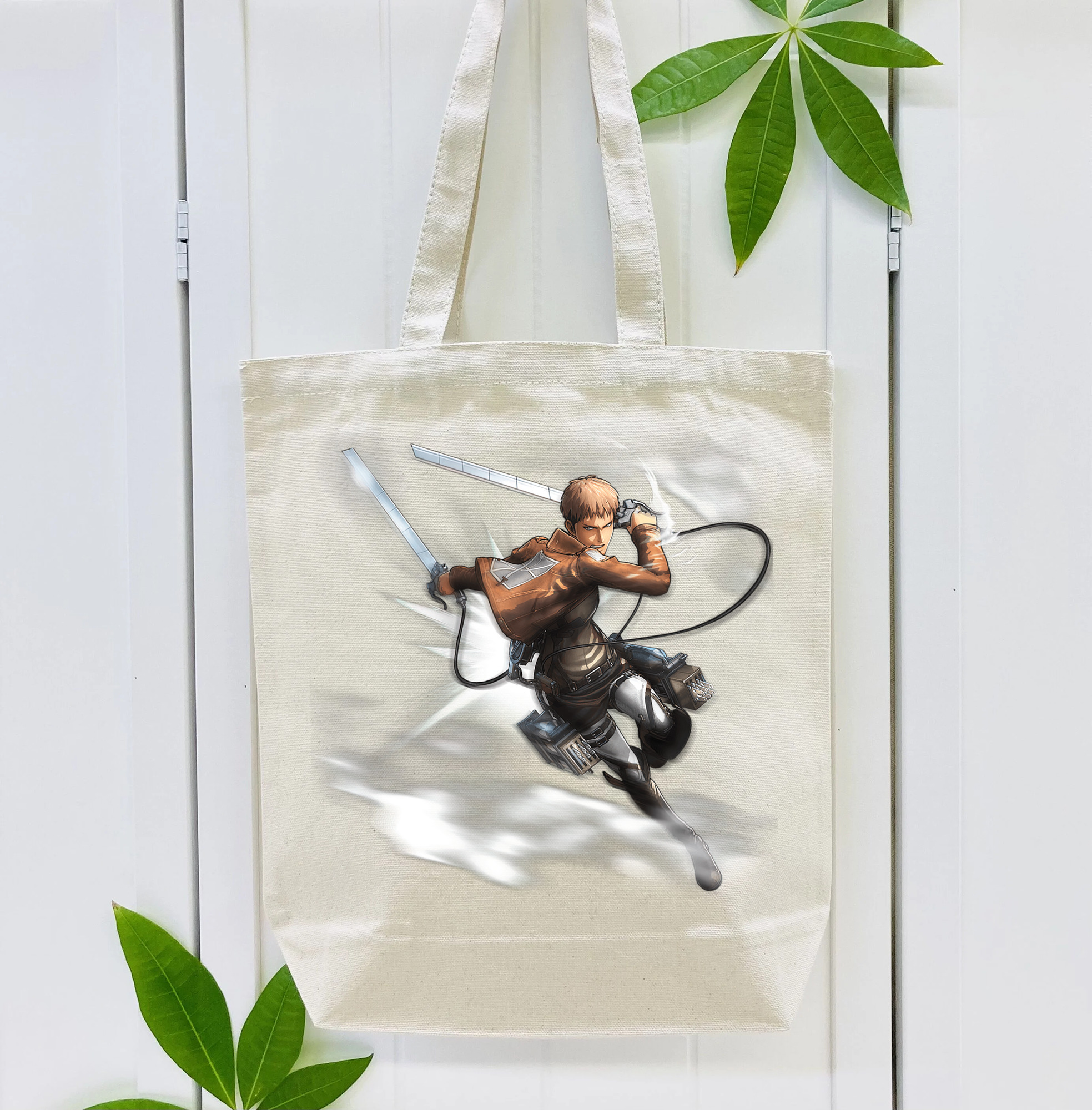 進撃の巨人 ジャン・キルシュタイン Attack on Titan Jean Kirstein 縦型キャンバス生地手提げバッグ　トートバッグ