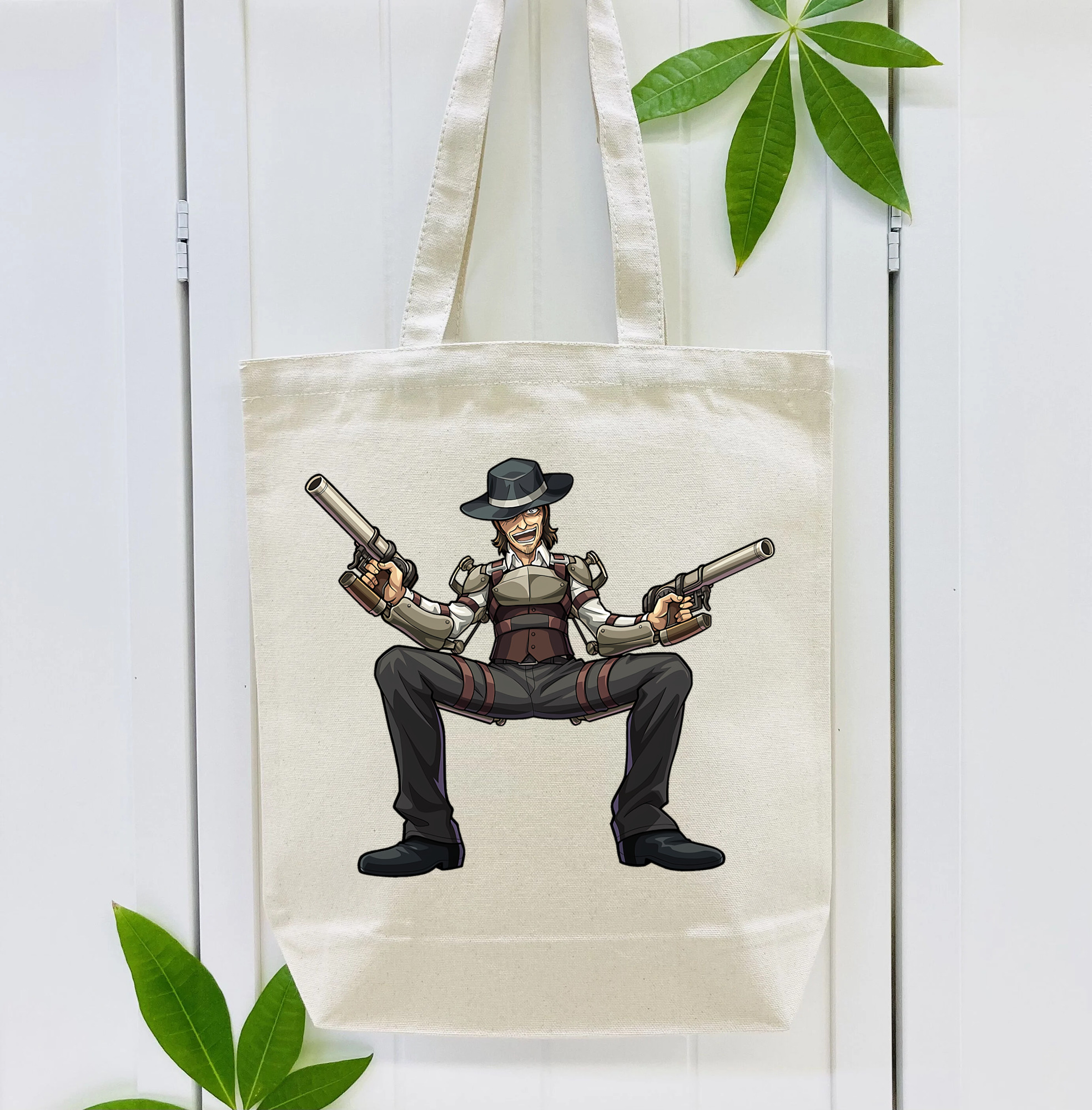 進撃の巨人 ケニー·アッカーマン Attack on Titan Kenny Ackerman 縦型キャンバス生地手提げバッグ　トートバッグ