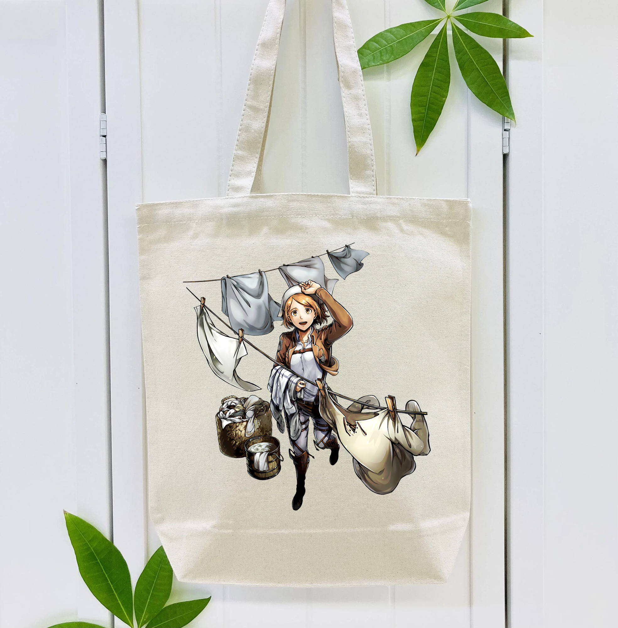 進撃の巨人 ペトラ·ラル Attack on Titan Petra Rall 縦型キャンバス生地手提げバッグ　トートバッグ
