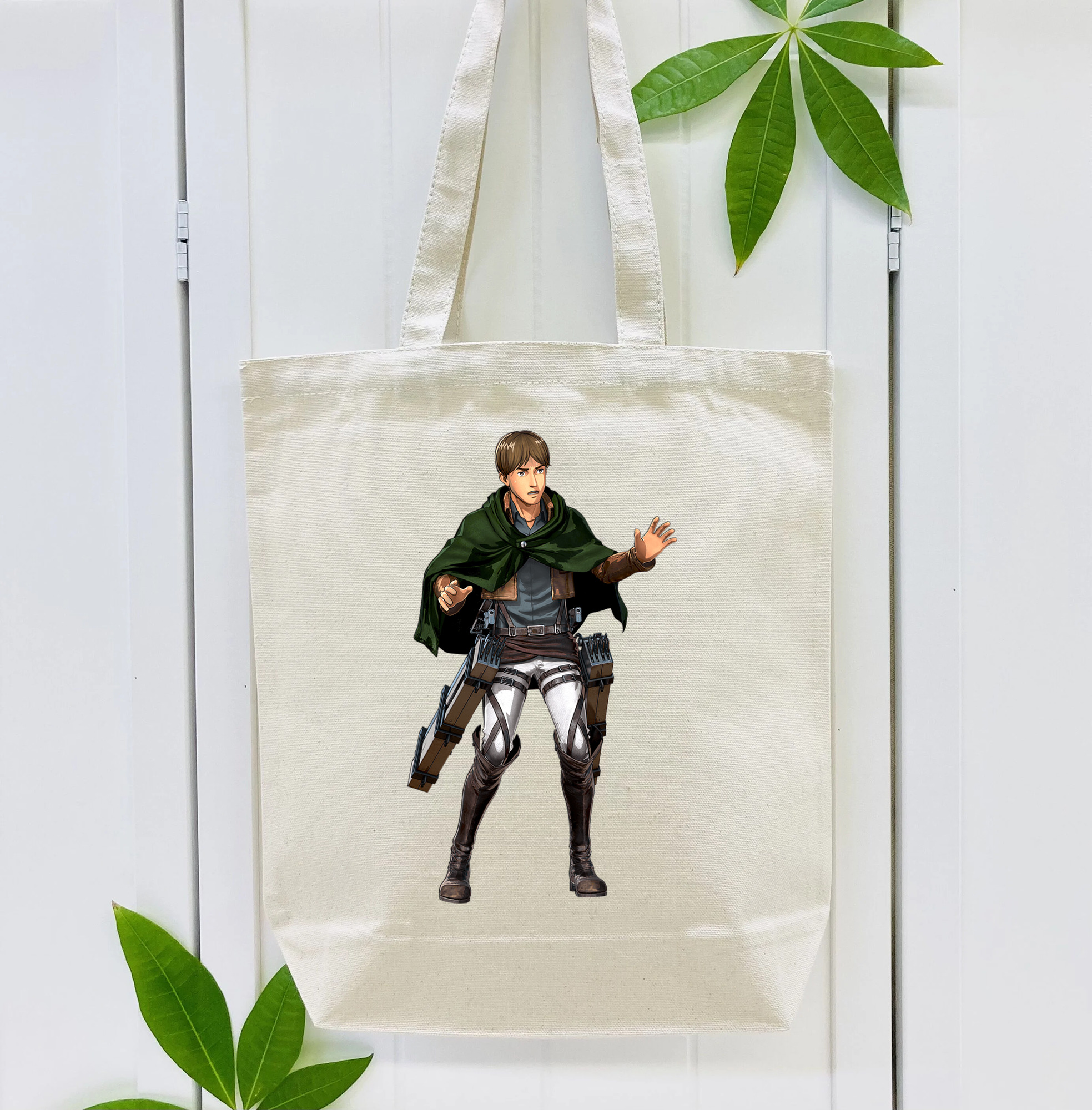 進撃の巨人 Attack on Titan 縦型キャンバス生地手提げバッグ　トートバッグ