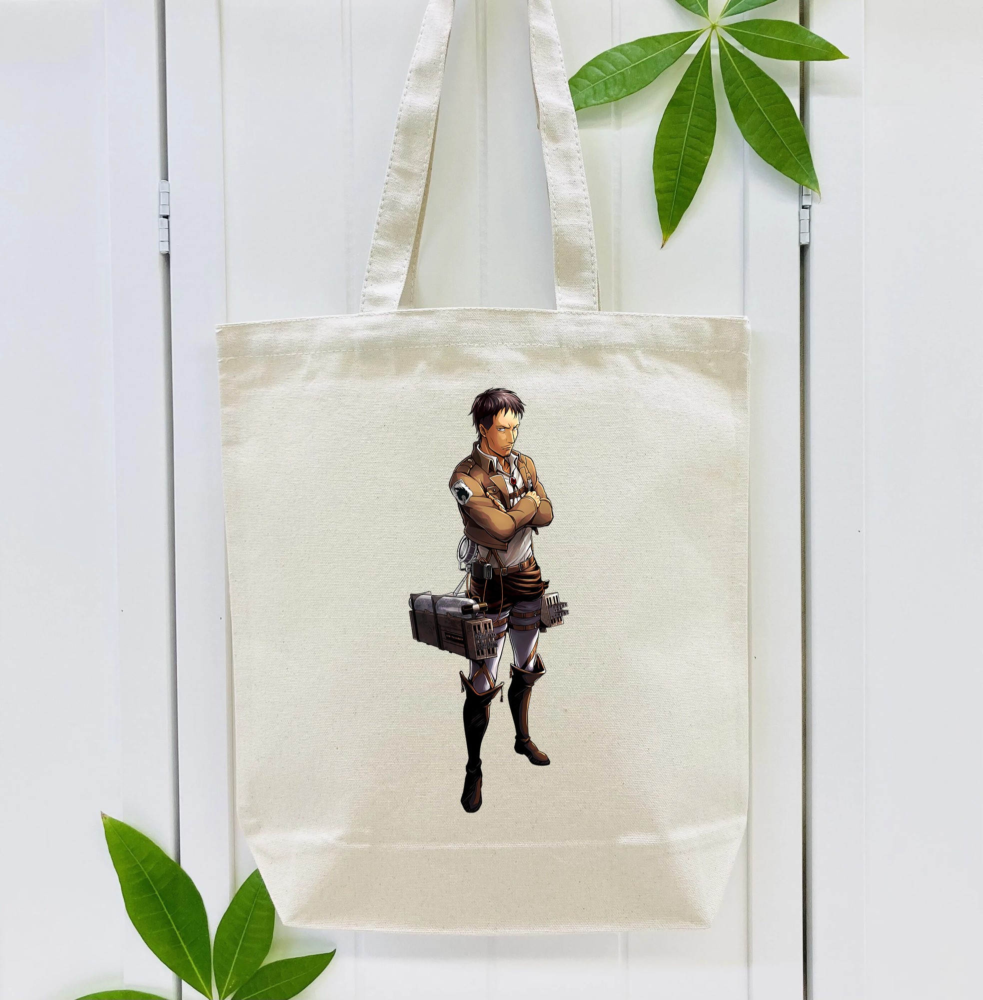 進撃の巨人 Attack on Titan 縦型キャンバス生地手提げバッグ　トートバッグ