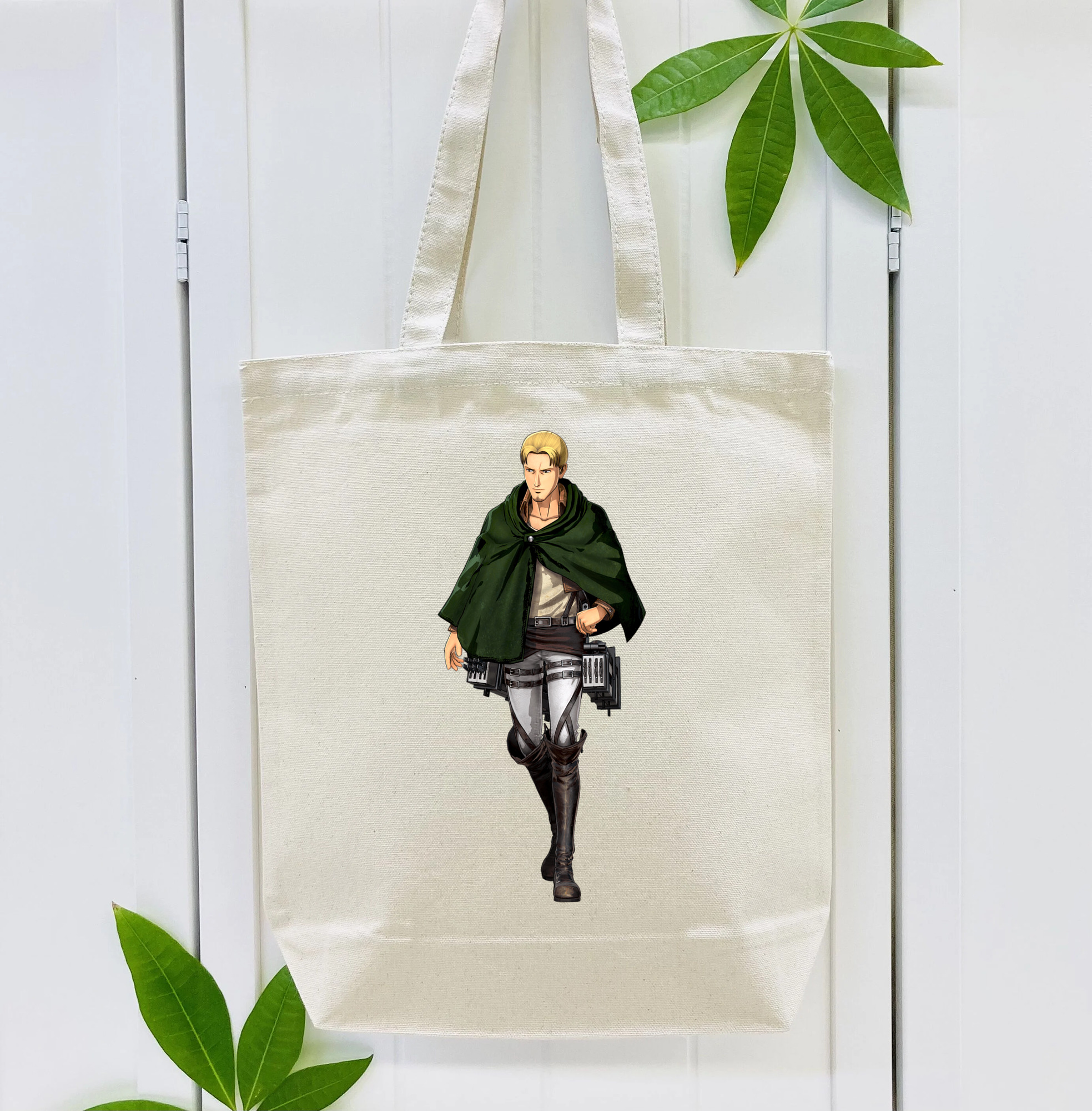 進撃の巨人 Attack on Titan 縦型キャンバス生地手提げバッグ　トートバッグ