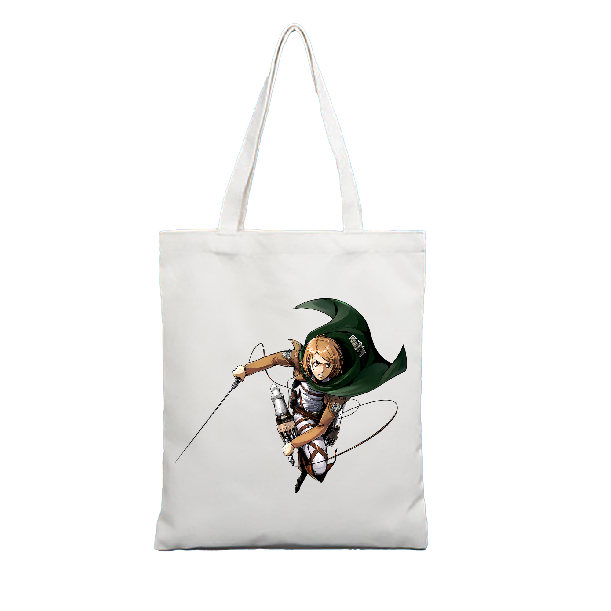（画像用） 進撃の巨人 ペトラ·ラル Attack on Titan Petra Rall 縦型キャンバス生地手提げバッグ　トートバッグ