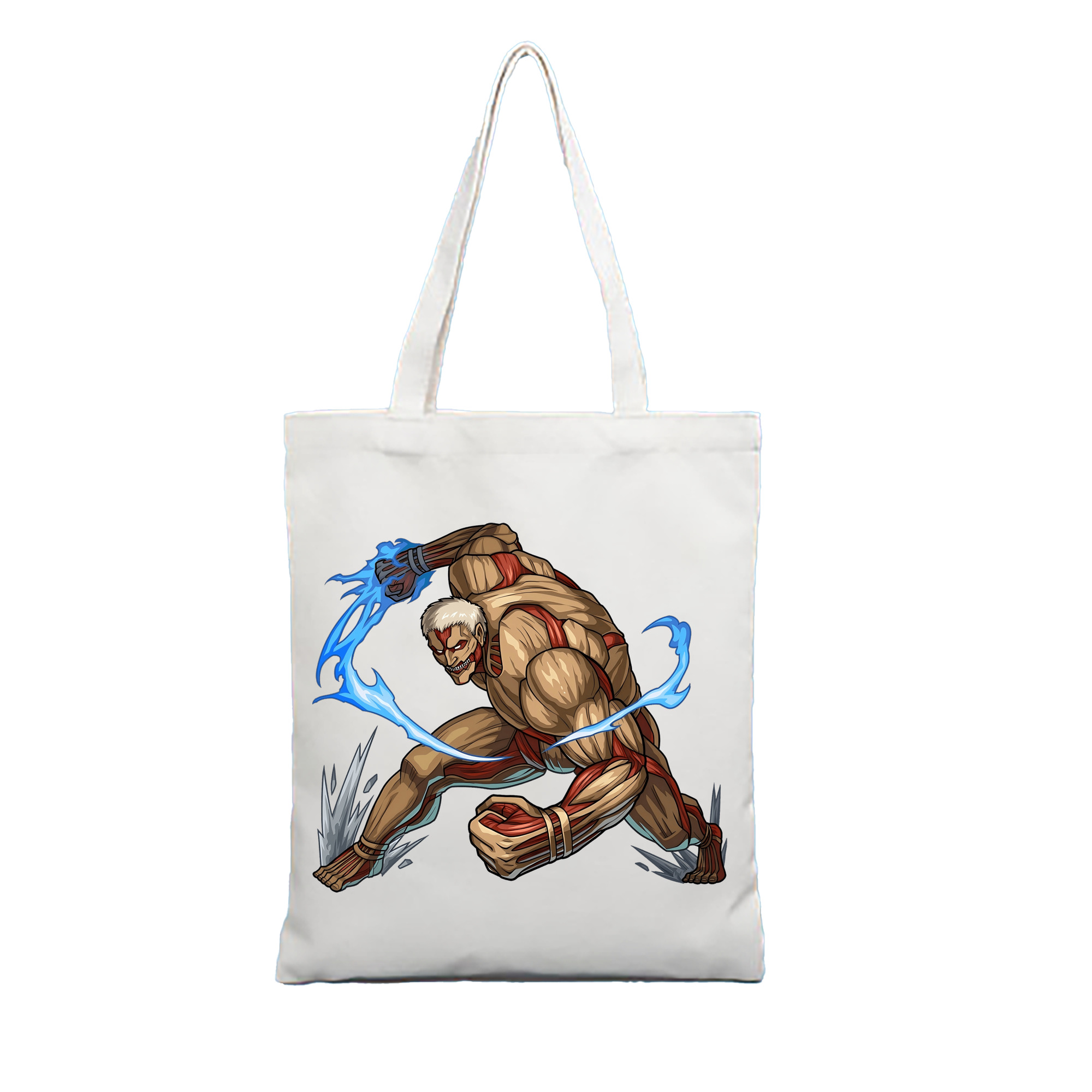 （画像用） 進撃の巨人 Attack on Titan 縦型キャンバス生地手提げバッグ　トートバッグ