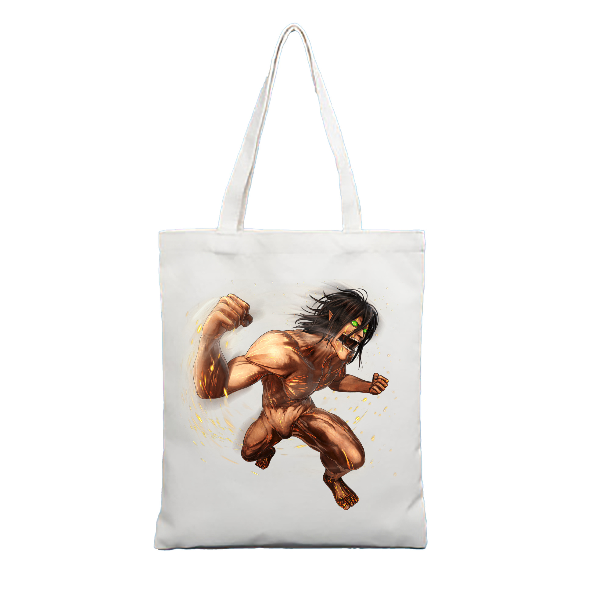 （画像用） 進撃の巨人 Attack on Titan 縦型キャンバス生地手提げバッグ　トートバッグ