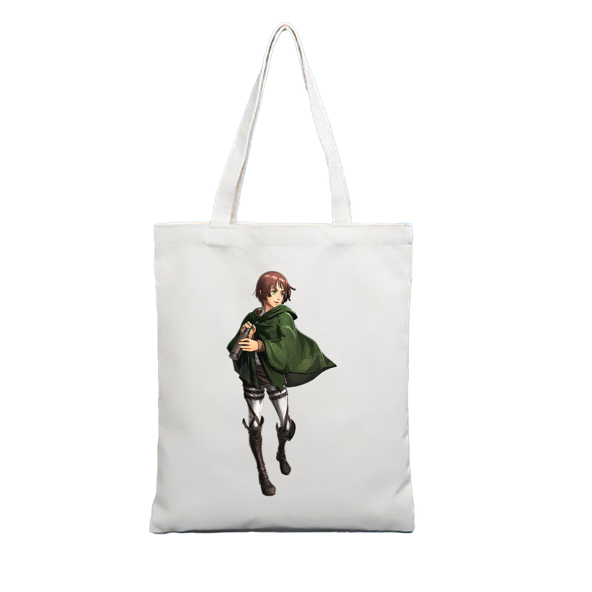 （画像用） 進撃の巨人 Attack on Titan 縦型キャンバス生地手提げバッグ　トートバッグ