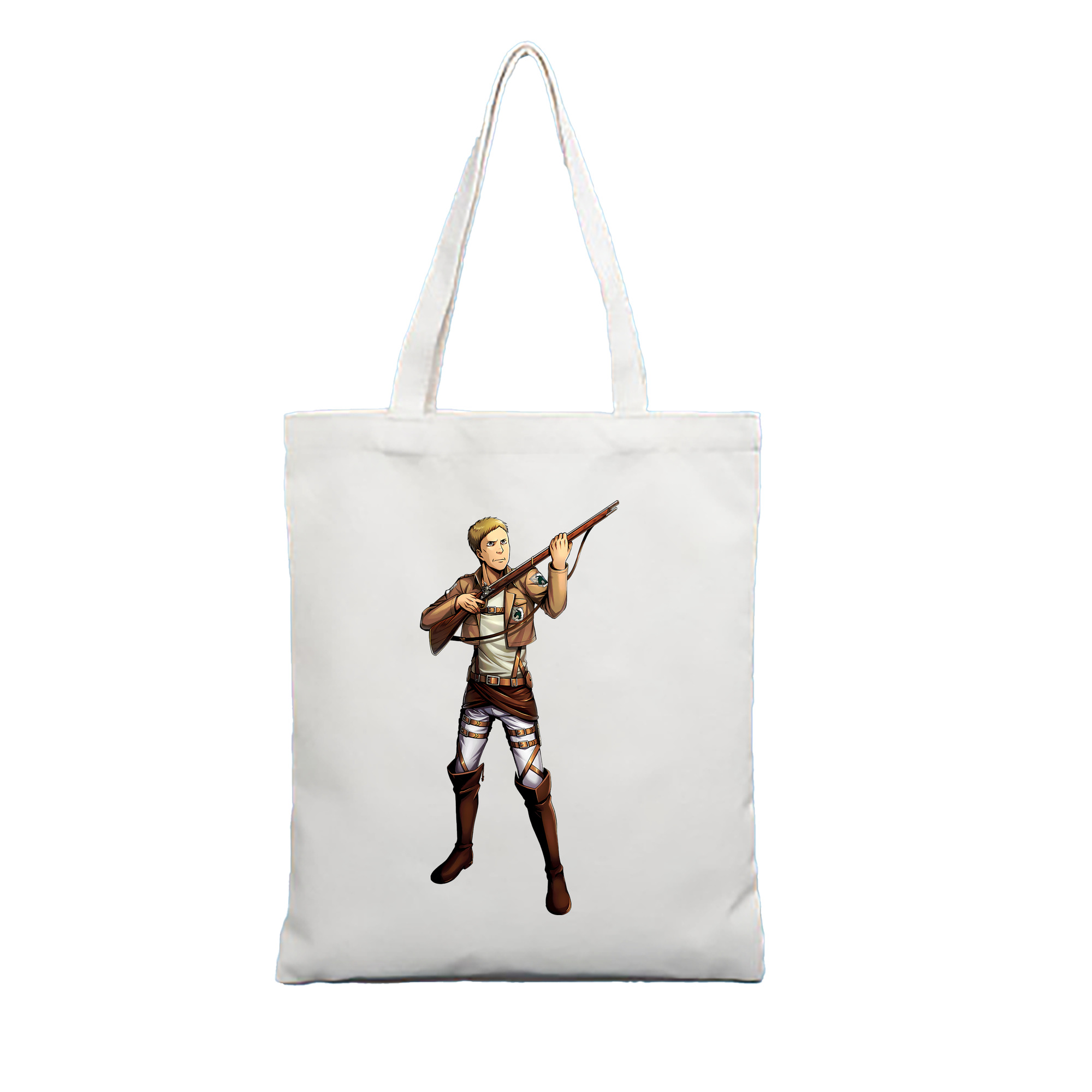 （画像用） 進撃の巨人 Attack on Titan 縦型キャンバス生地手提げバッグ　トートバッグ