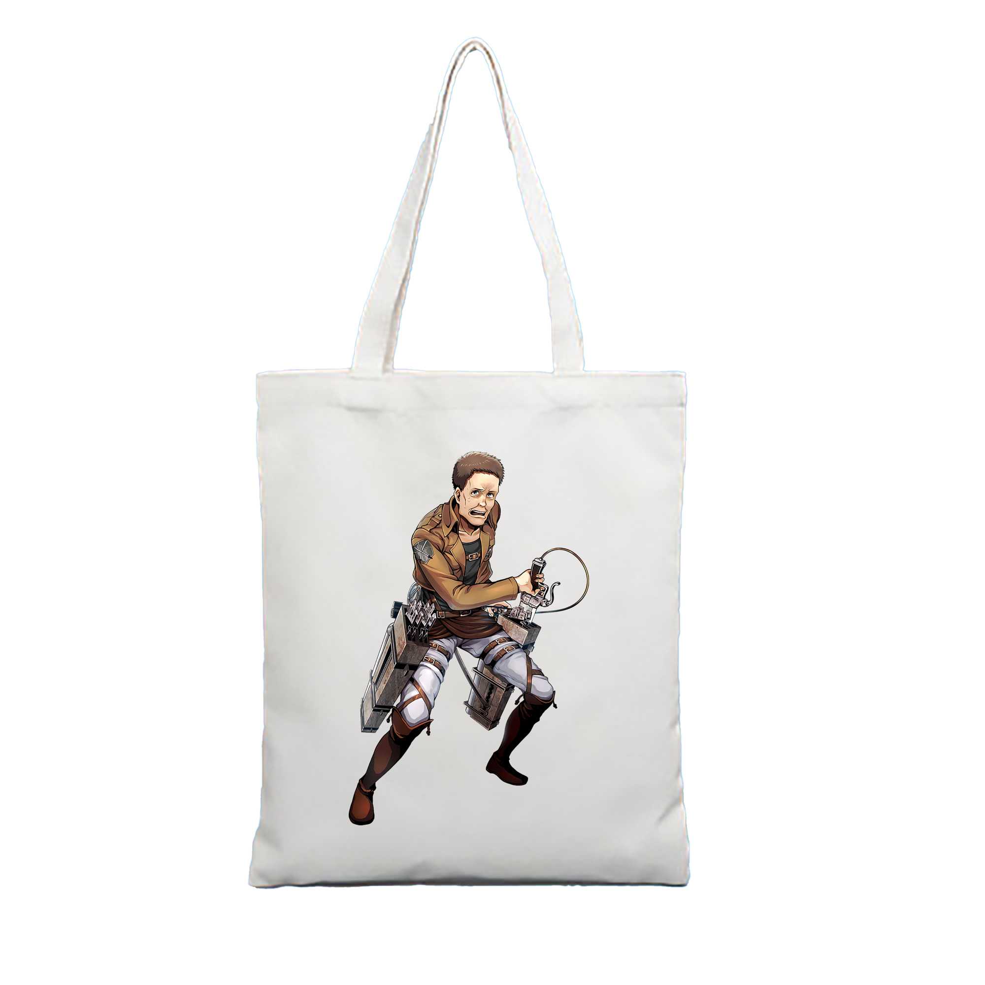 （画像用） 進撃の巨人 Attack on Titan 縦型キャンバス生地手提げバッグ　トートバッグ