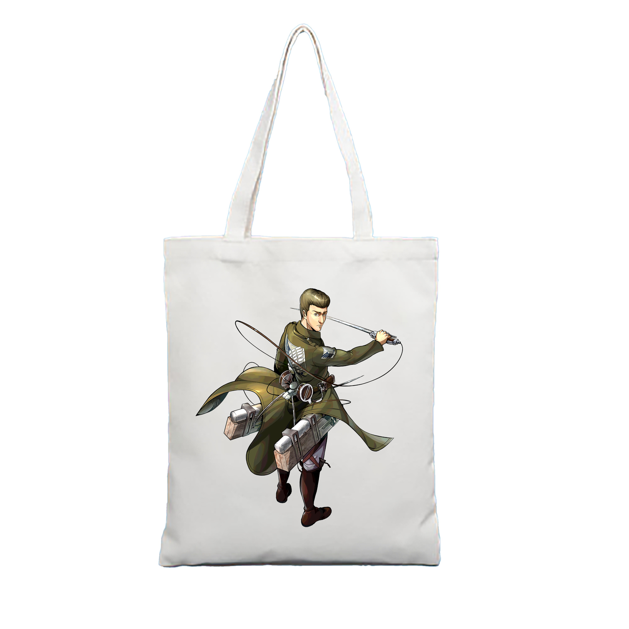 （画像用） 進撃の巨人 Attack on Titan 縦型キャンバス生地手提げバッグ　トートバッグ