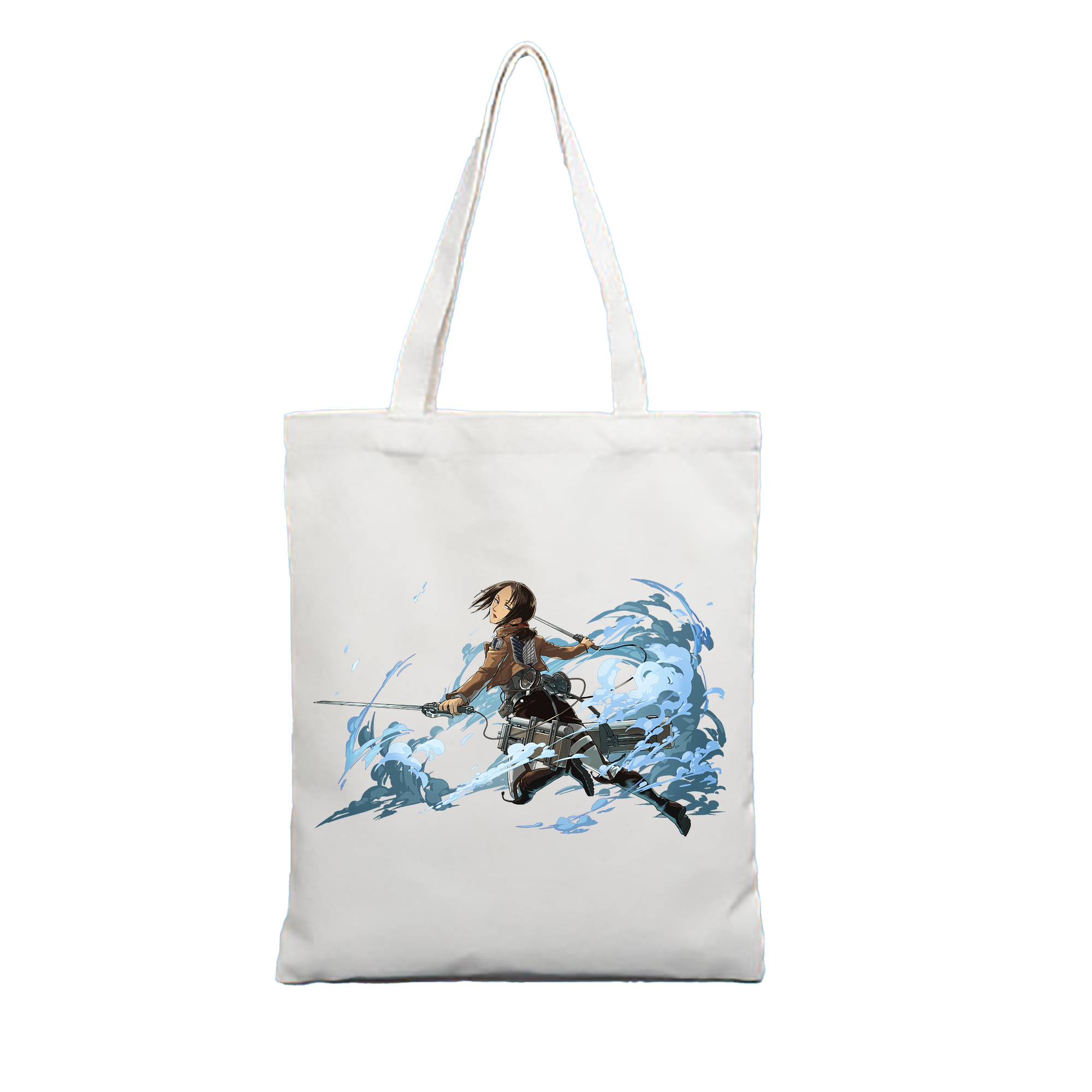 （画像用） 進撃の巨人 Attack on Titan 縦型キャンバス生地手提げバッグ　トートバッグ