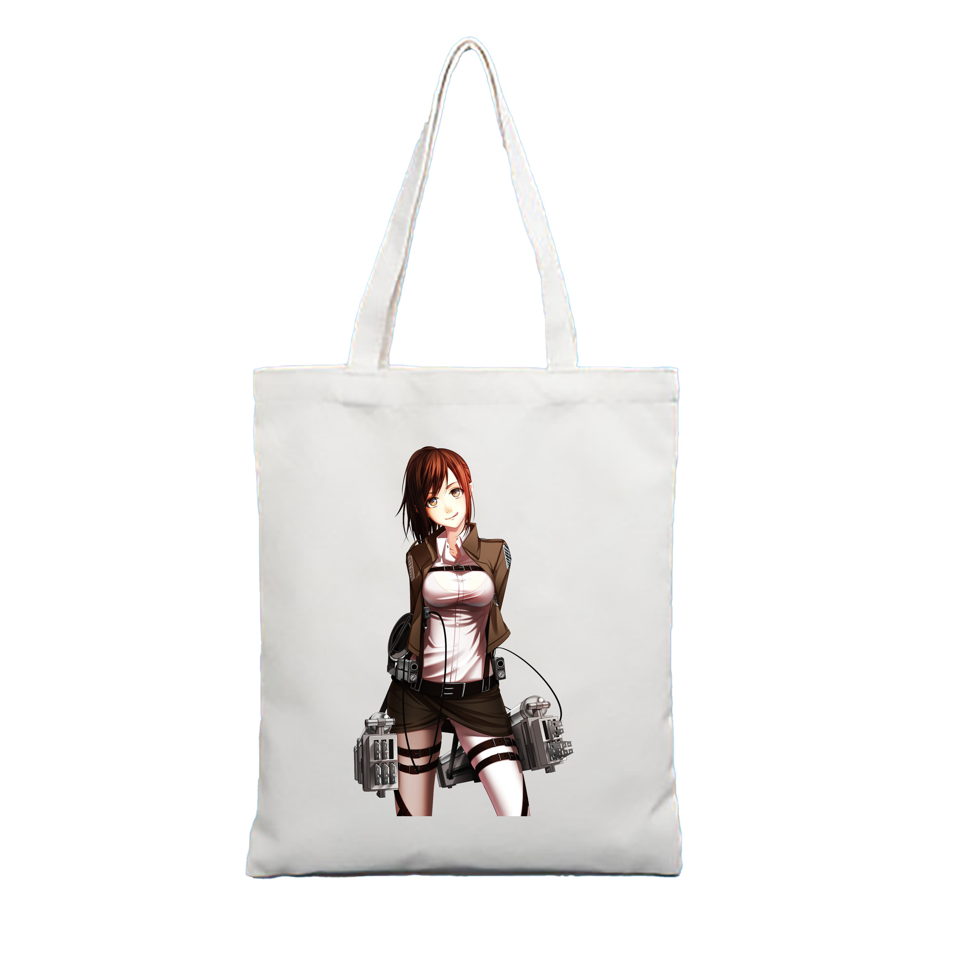 （画像用） 進撃の巨人 サシャ·ブラウス Attack on Titan Sasha Blaus 縦型キャンバス生地手提げバッグ　トートバッグ