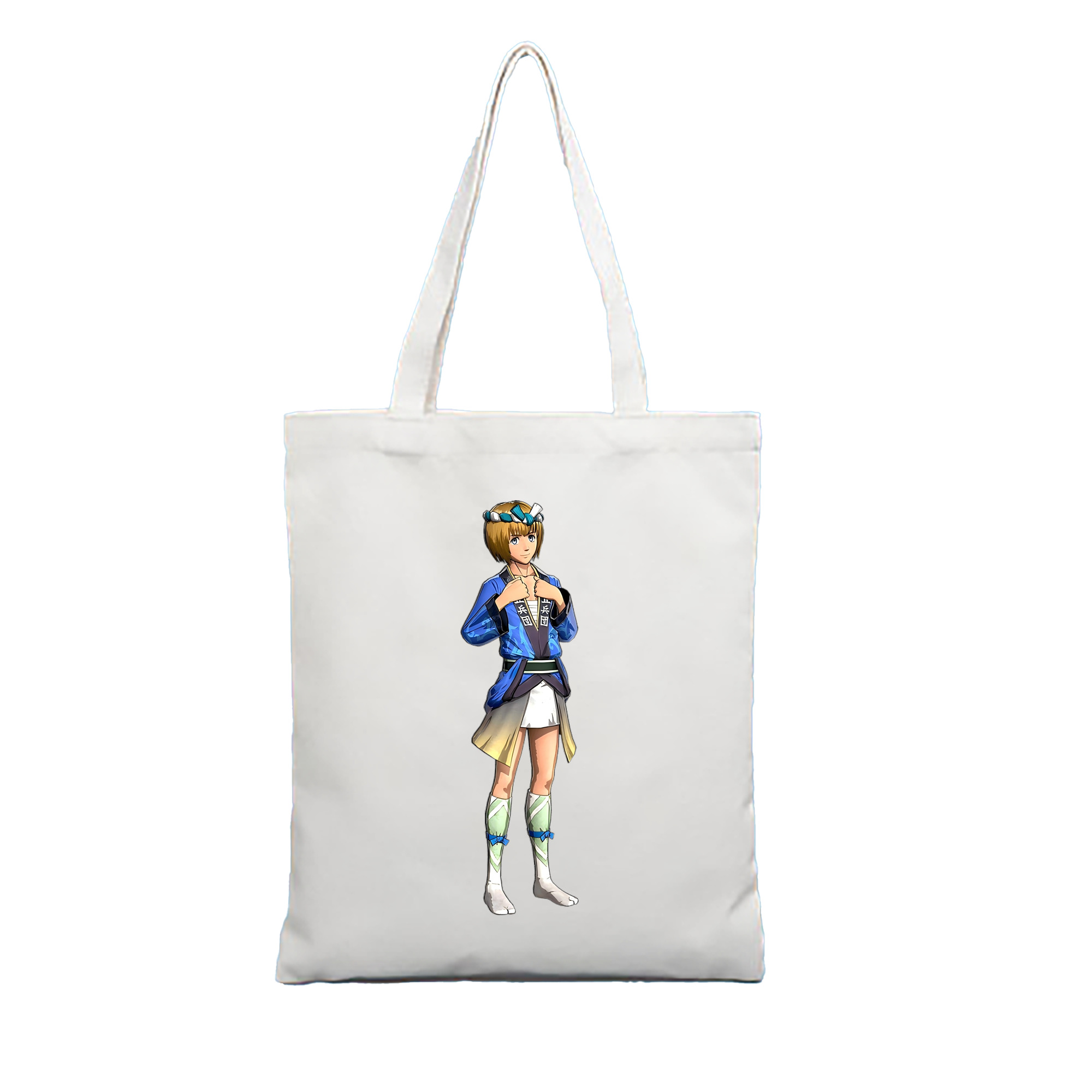 （画像用） 進撃の巨人 アルミン·アルレルト Attack on Titan Armin Arlert 縦型キャンバス生地手提げバッグ　トートバッグ