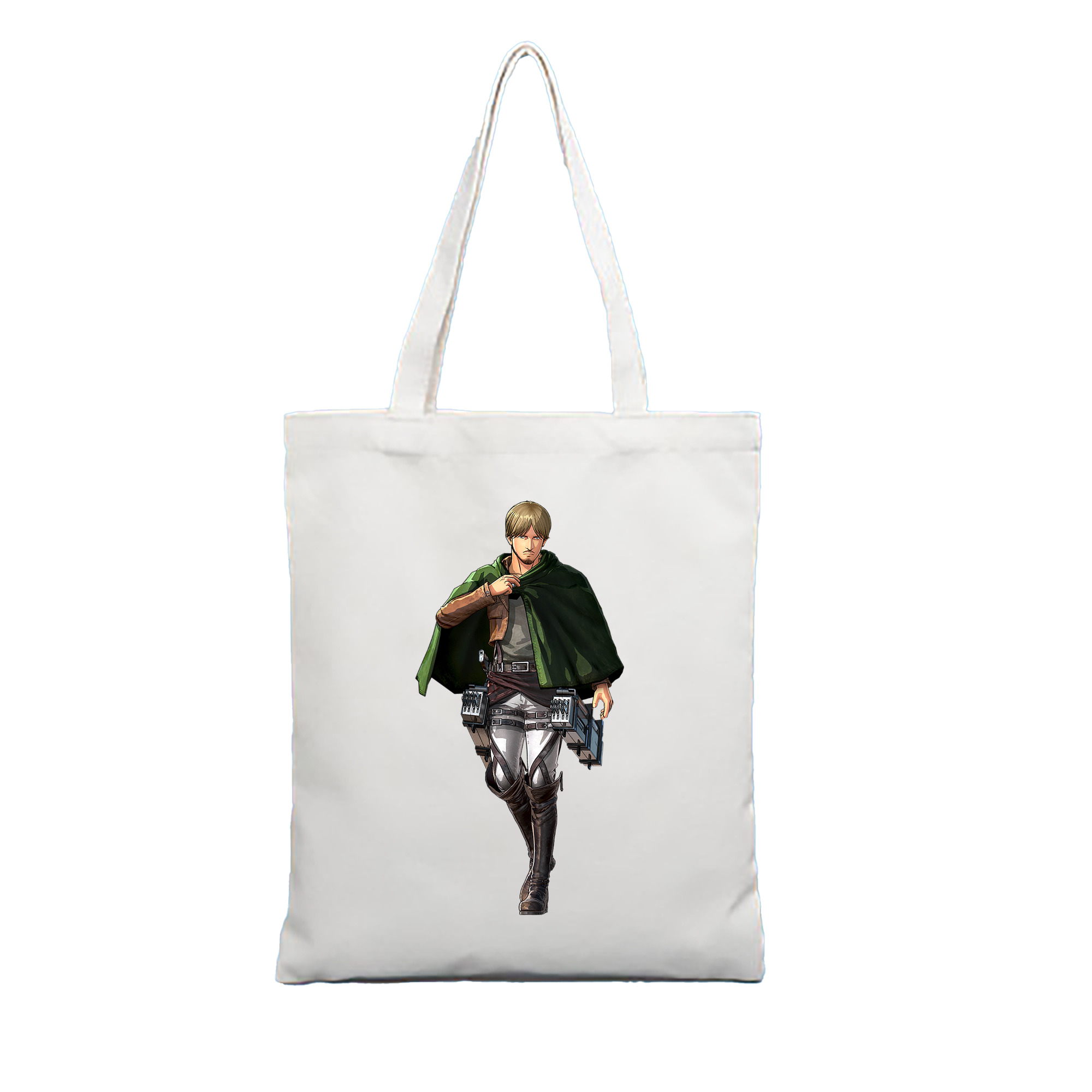 （画像用） 進撃の巨人 ミケ·ザカリアス Attack on Titan Mike Zakarius 縦型キャンバス生地手提げバッグ　トートバッグ