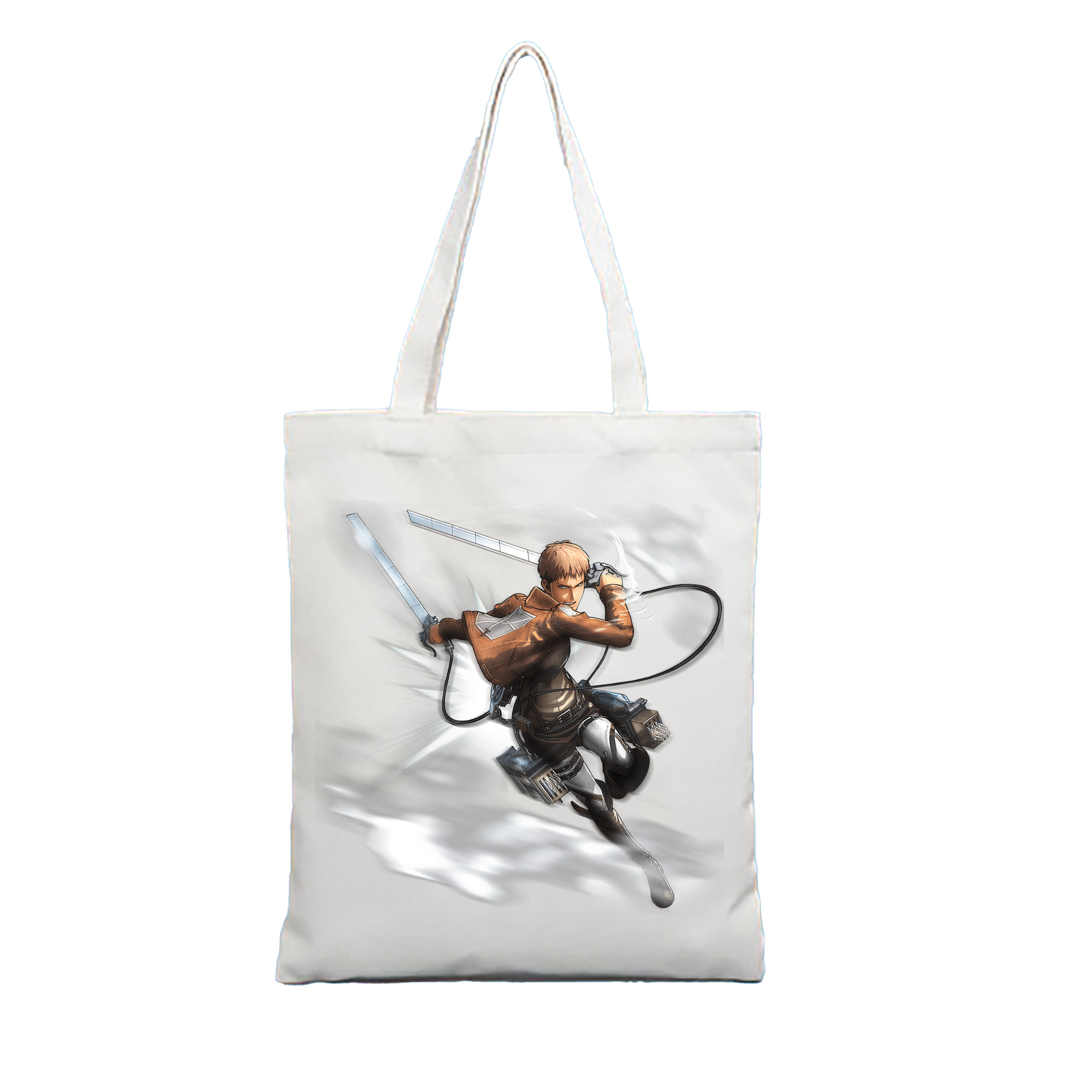 （画像用） 進撃の巨人 ジャン・キルシュタイン Attack on Titan Jean Kirstein 縦型キャンバス生地手提げバッグ　トートバッグ