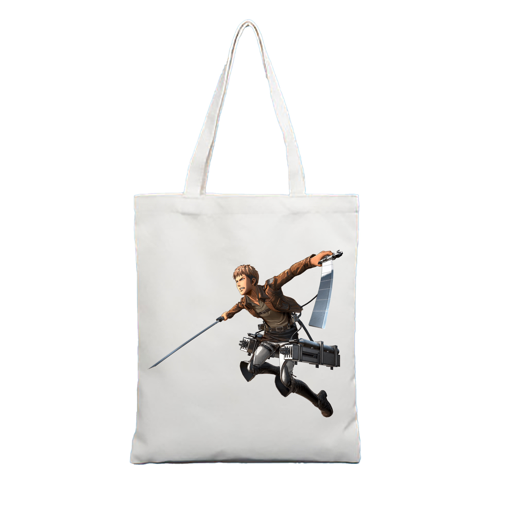 （画像用） 進撃の巨人 ジャン・キルシュタイン Attack on Titan Jean Kirstein 縦型キャンバス生地手提げバッグ　トートバッグ