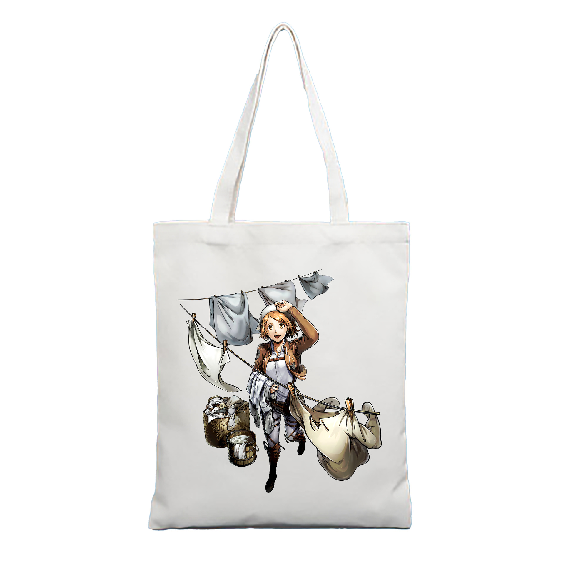 （画像用） 進撃の巨人 ペトラ·ラル Attack on Titan Petra Rall 縦型キャンバス生地手提げバッグ　トートバッグ