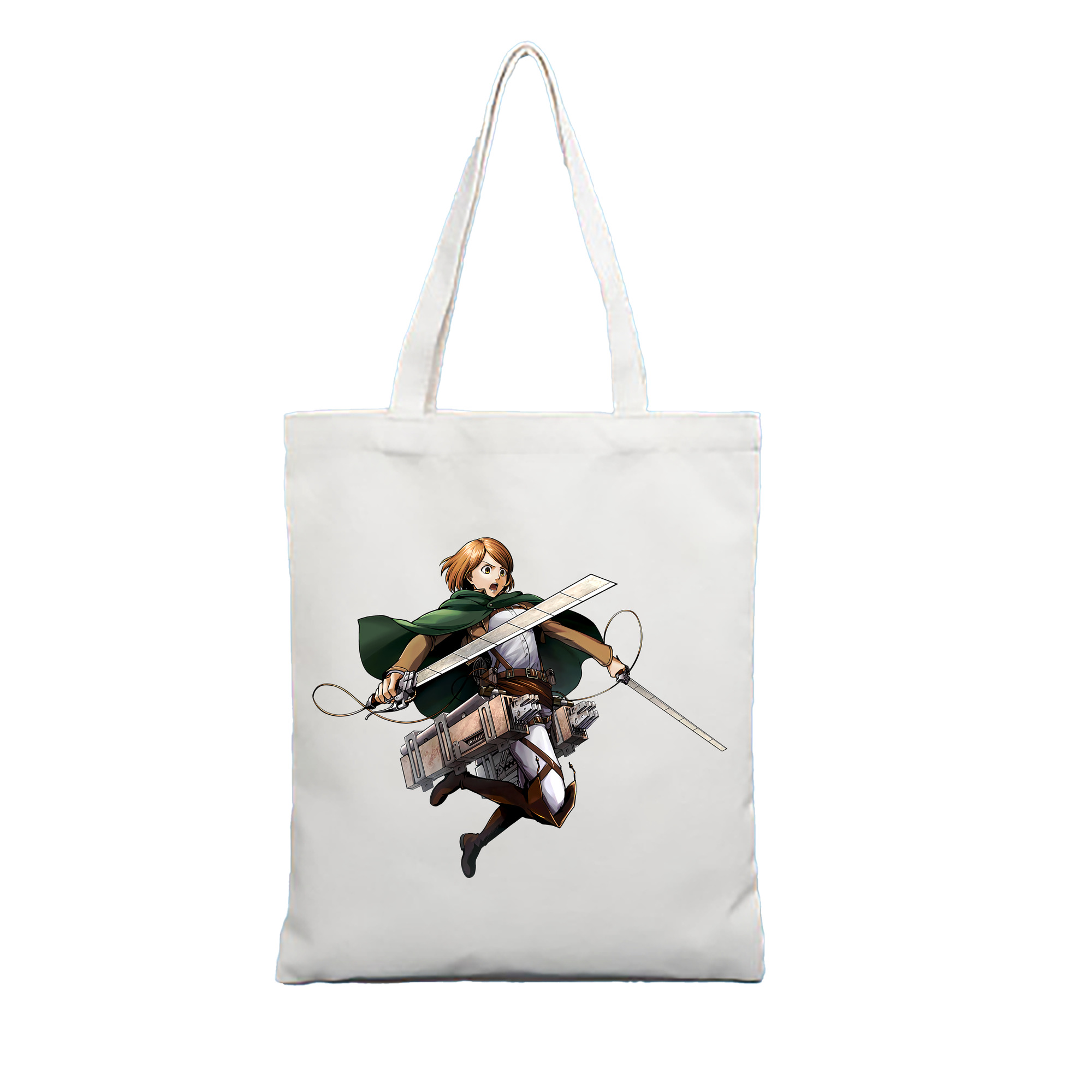（画像用） 進撃の巨人 ペトラ·ラル Attack on Titan Petra Rall 縦型キャンバス生地手提げバッグ　トートバッグ