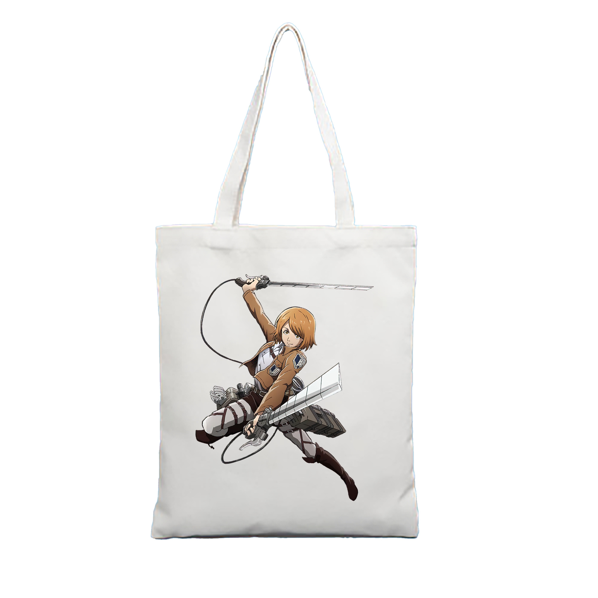 （画像用） 進撃の巨人 ペトラ·ラル Attack on Titan Petra Rall 縦型キャンバス生地手提げバッグ　トートバッグ